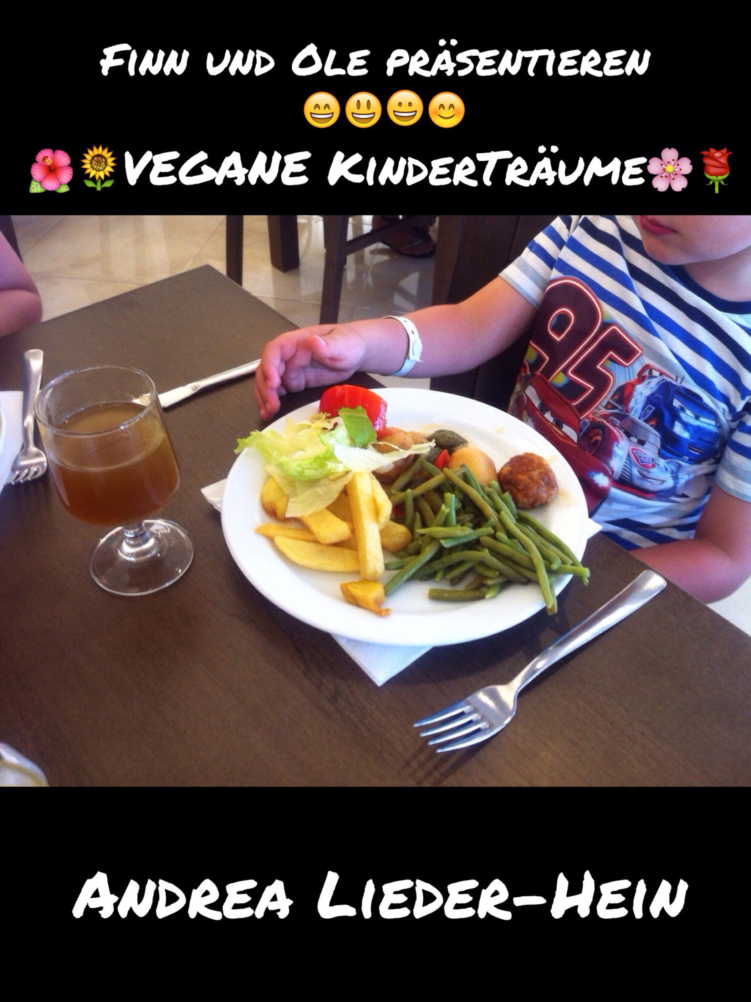 Обложка книги «Finn und Ole präsentieren vegane Kinderträume»