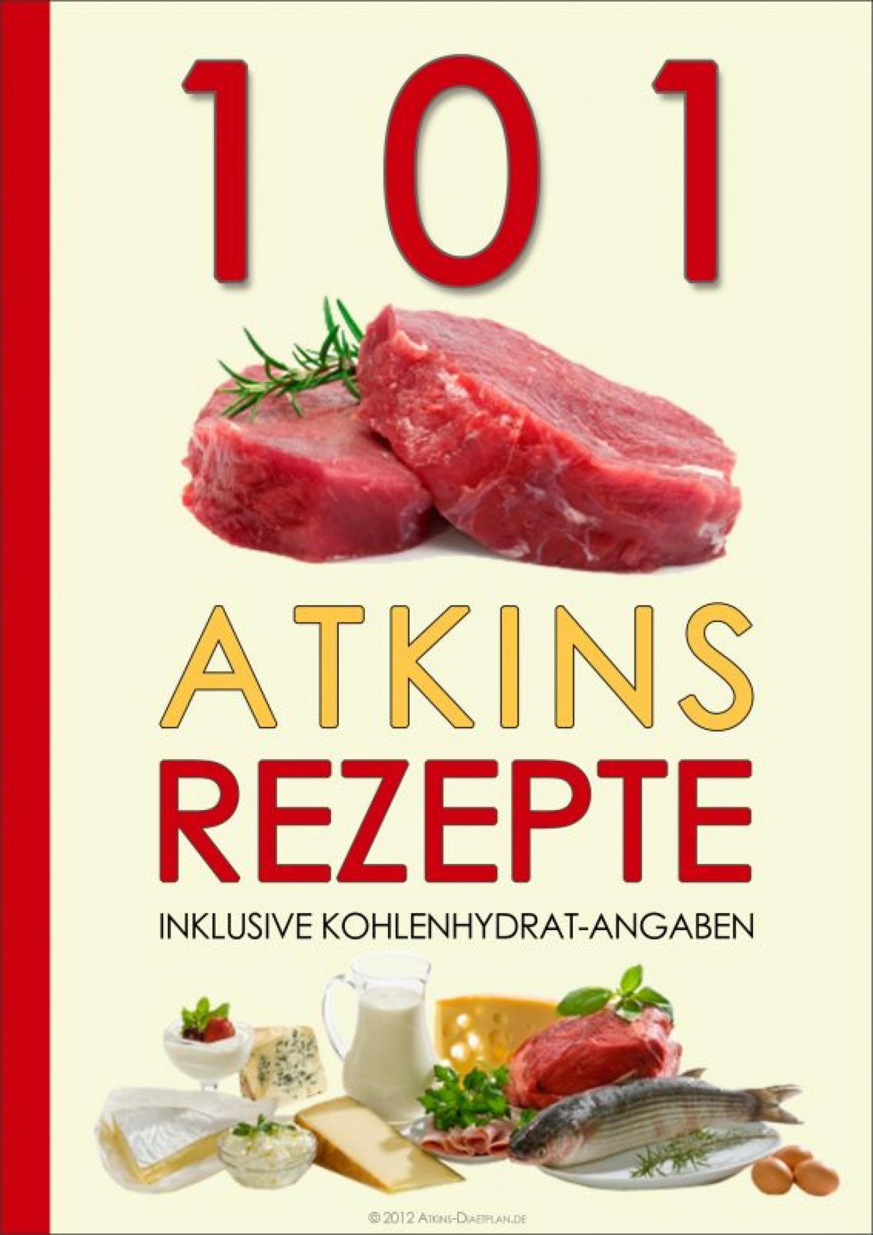Обложка книги «101 Atkins Rezepte»