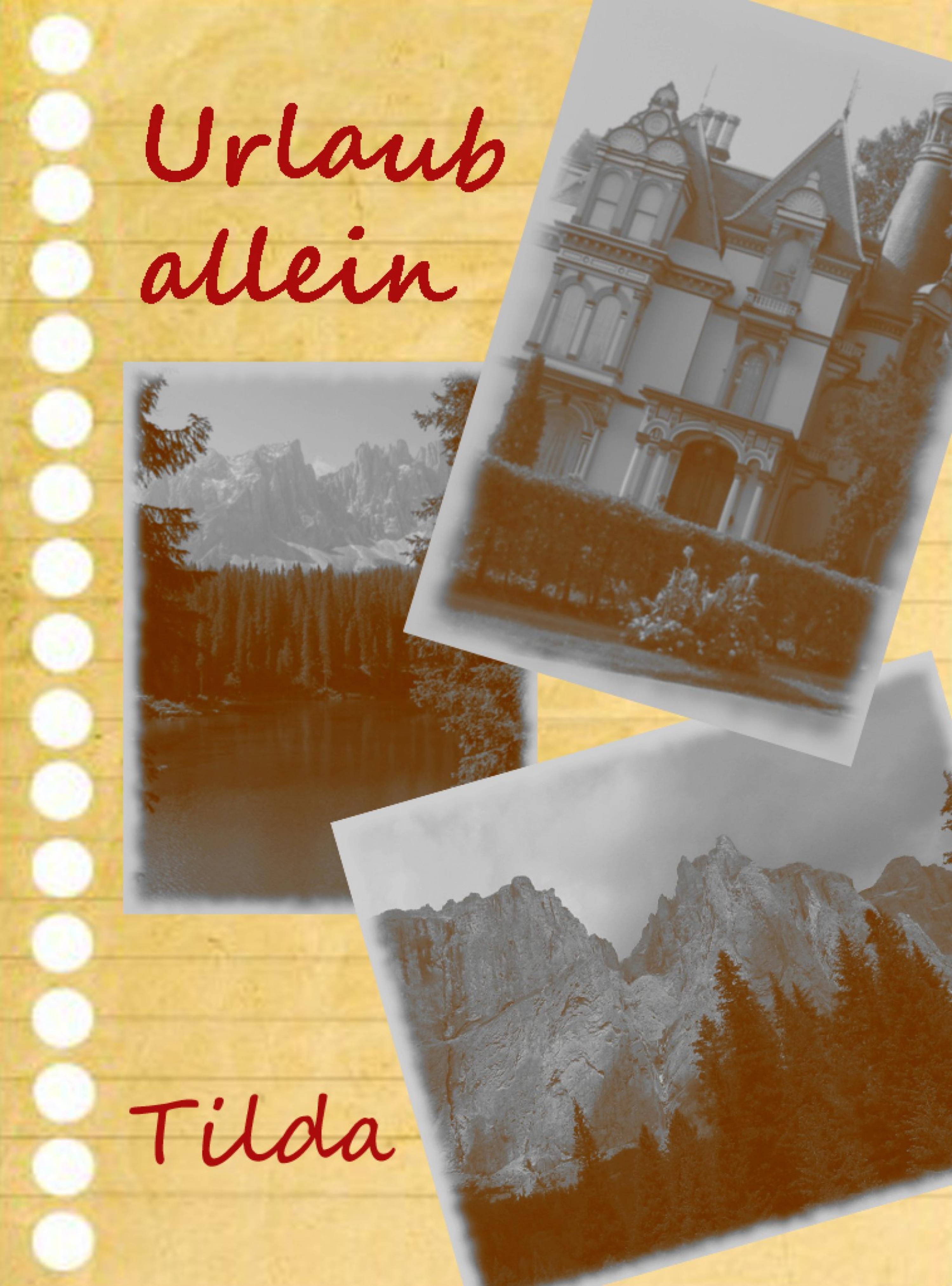 Обложка книги «Urlaub allein»