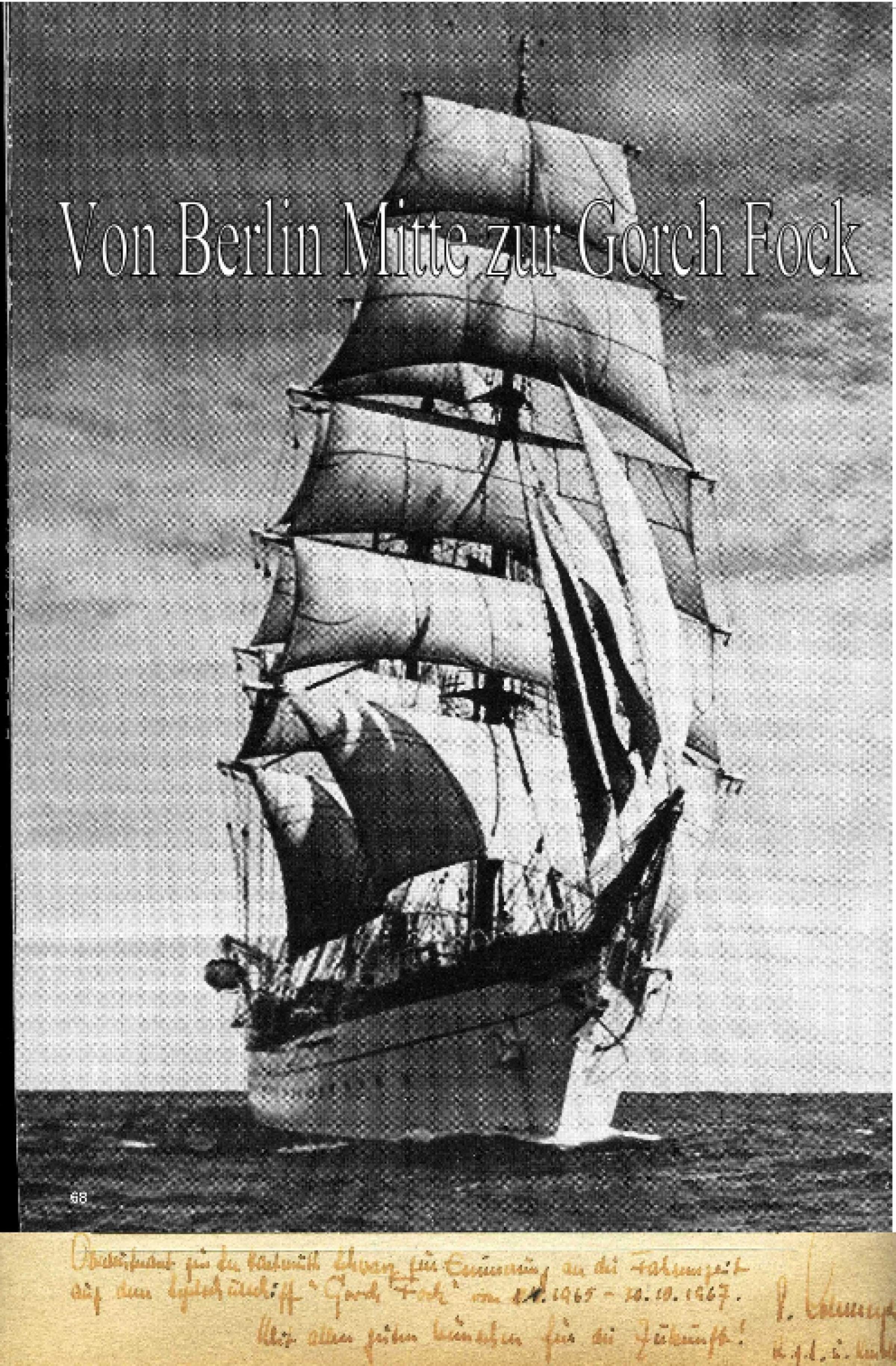 Обложка книги «Von Berlin Mitte zur Gorch Fock»
