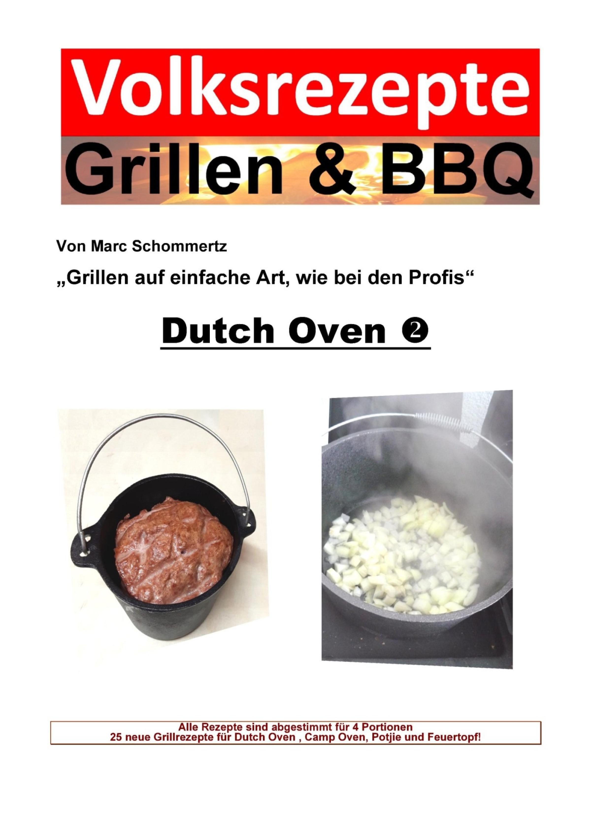 Обложка книги «Volksrezepte Grillen & BBQ - Dutch Oven 2»