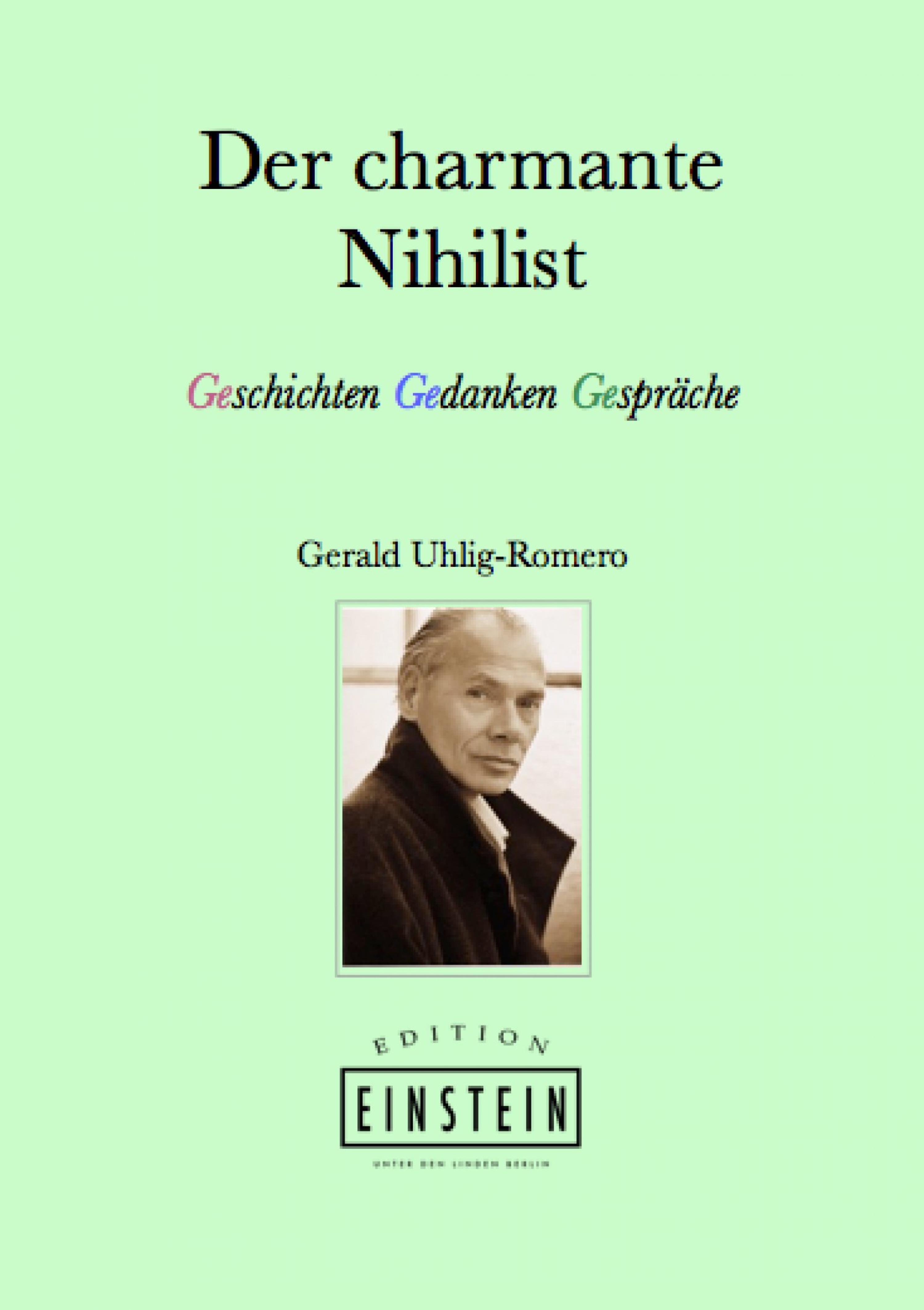 Обложка книги «Der charmante Nihilist»