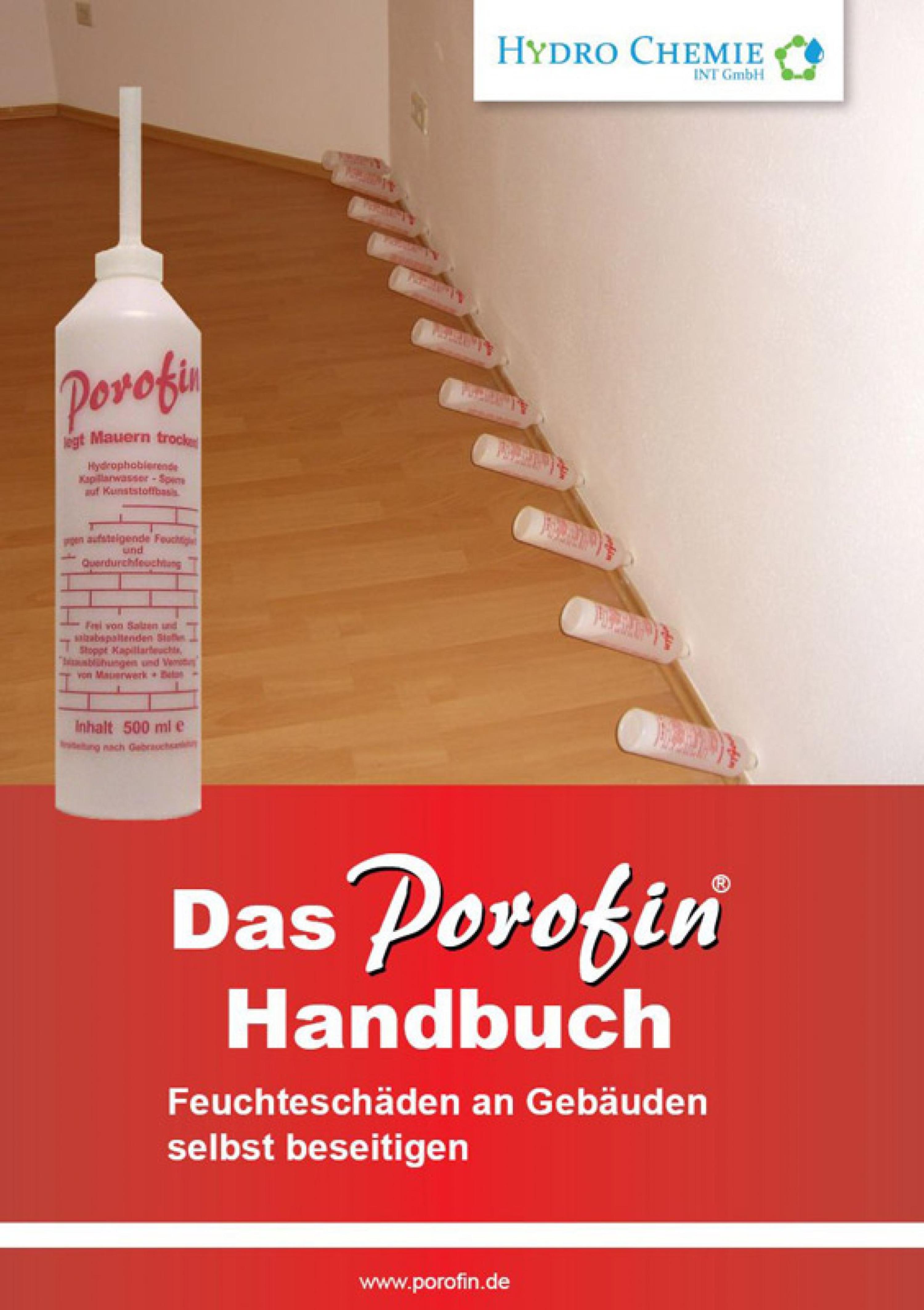 Обложка книги «Das Porofin Handbuch»