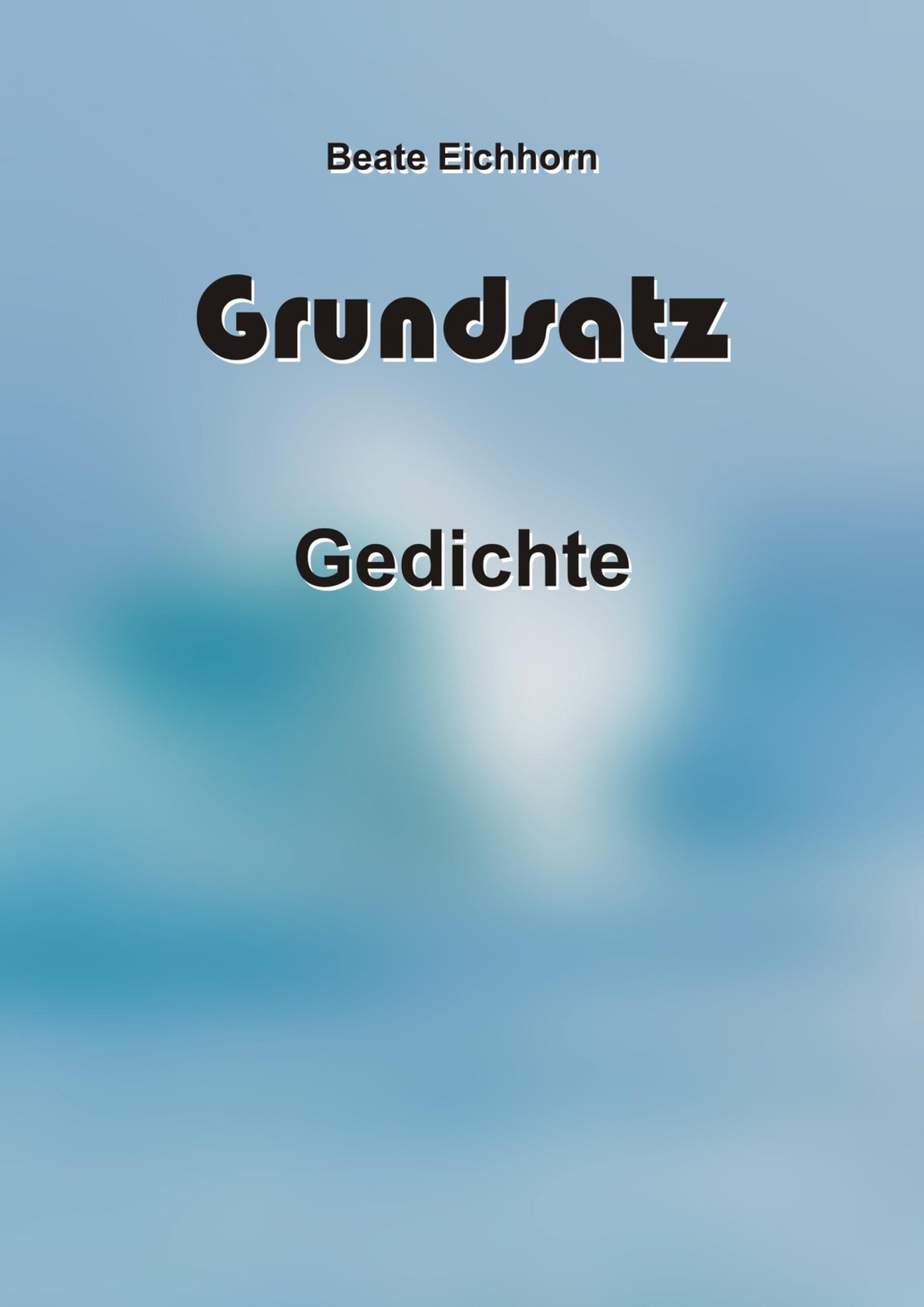 Обложка книги «Grundsatz»