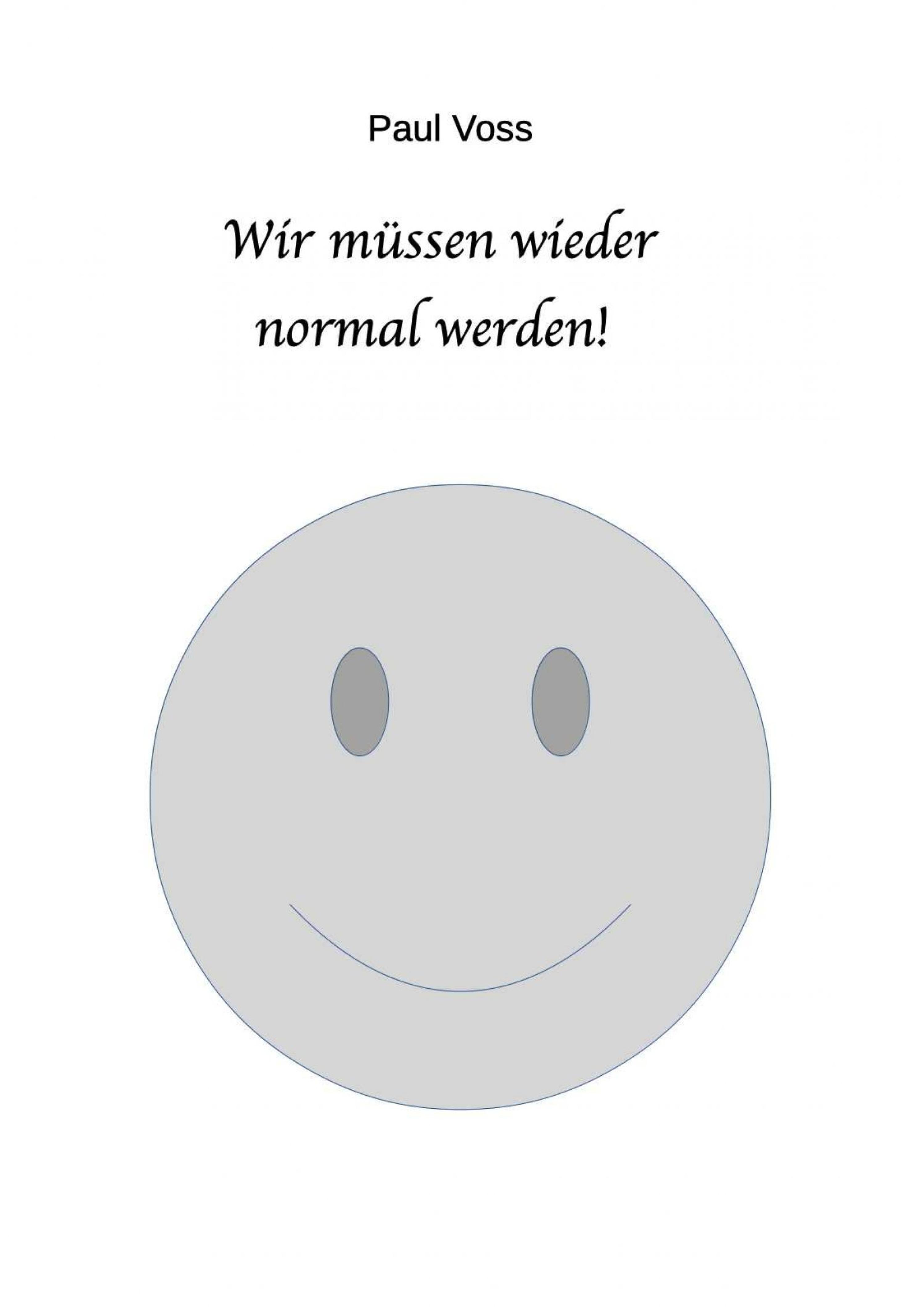 Обложка книги «Wir müssen wieder normal werden!»