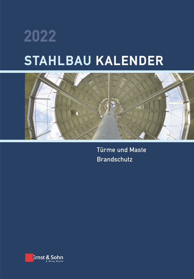 Обложка книги «Stahlbau-Kalender 2022»