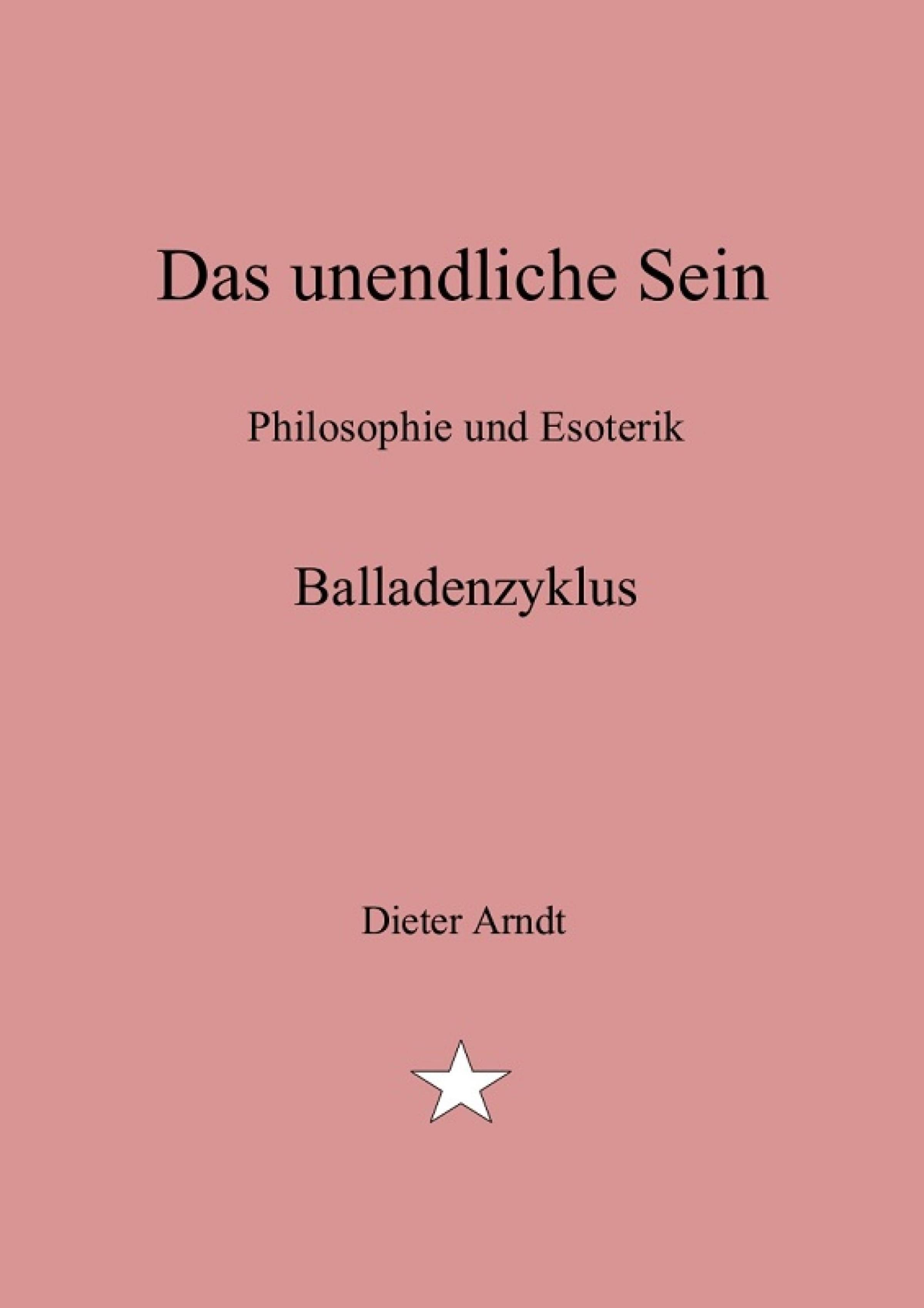 Обложка книги «Das unendliche Sein»