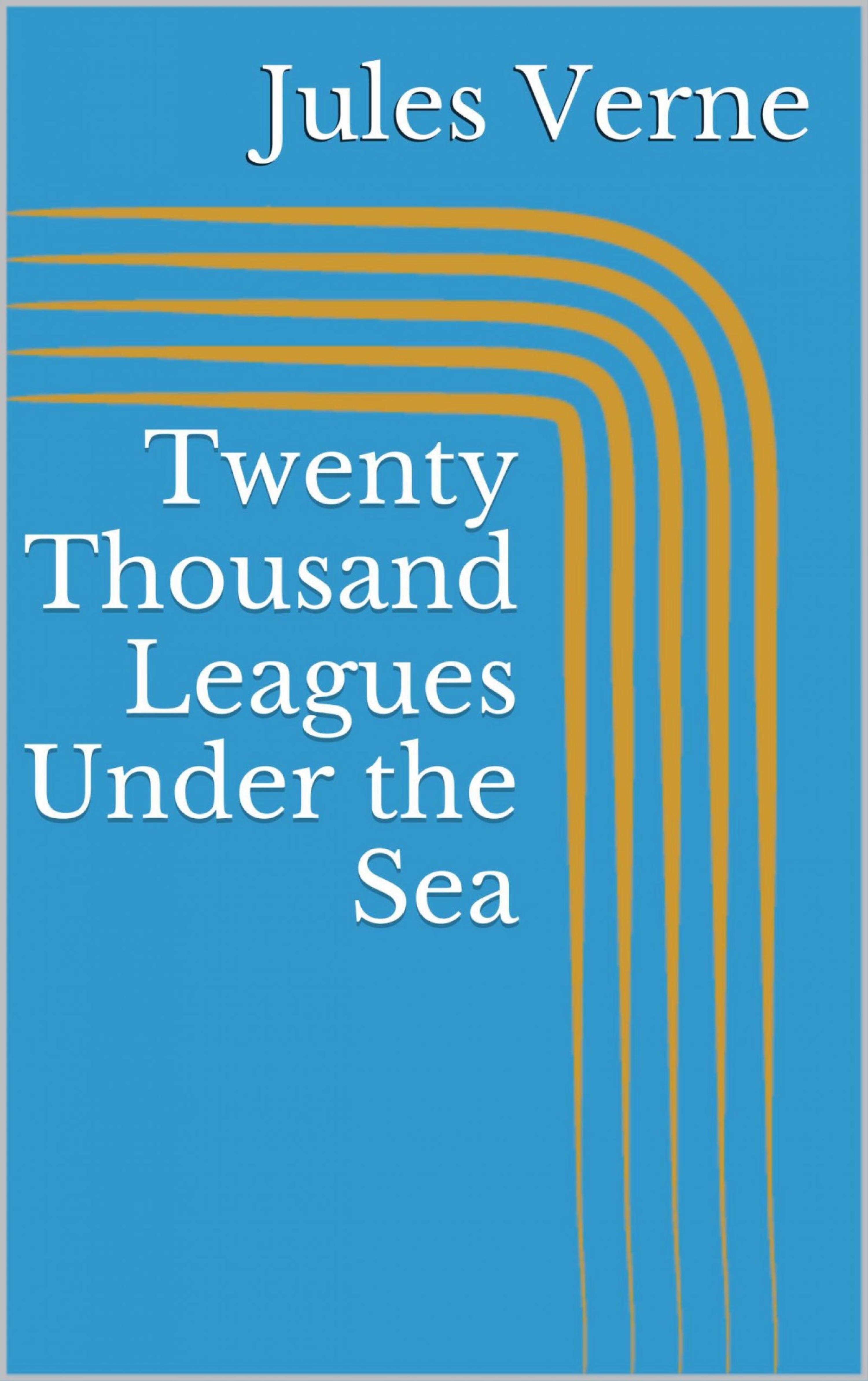 Обложка книги «Twenty Thousand Leagues Under the Sea»
