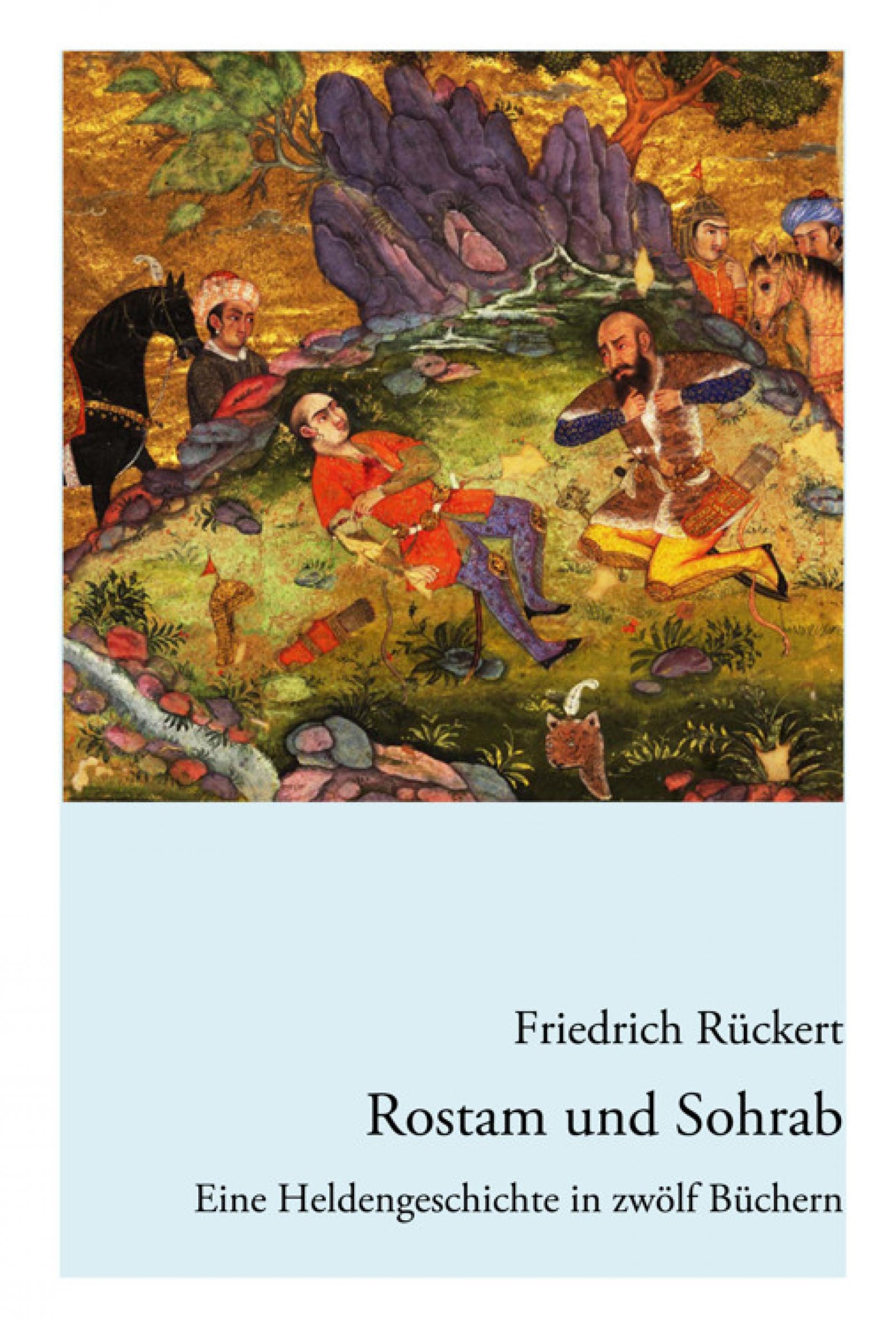 Обложка книги «Rostam und Sohrab»