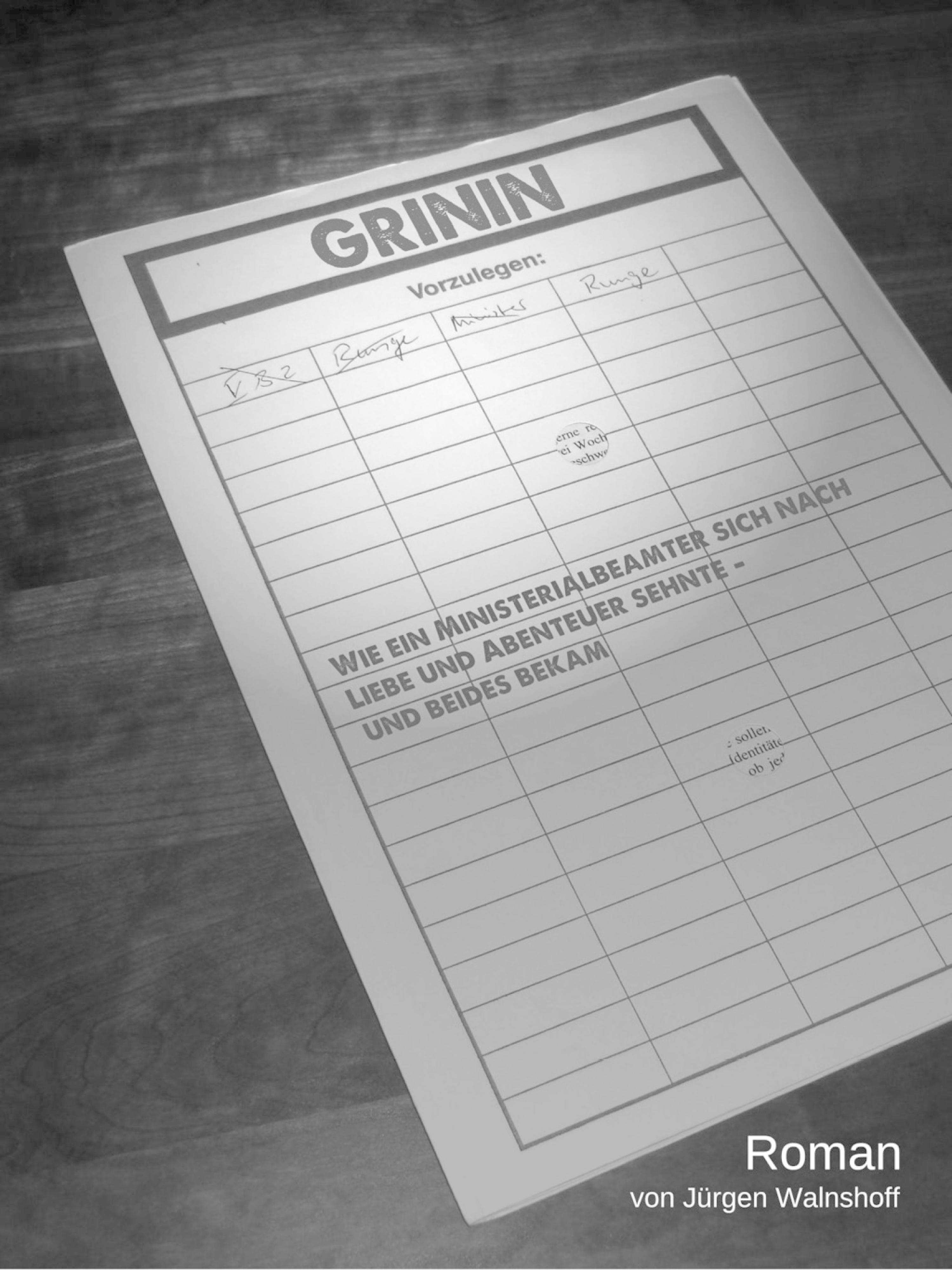 Обложка книги «Grinin»