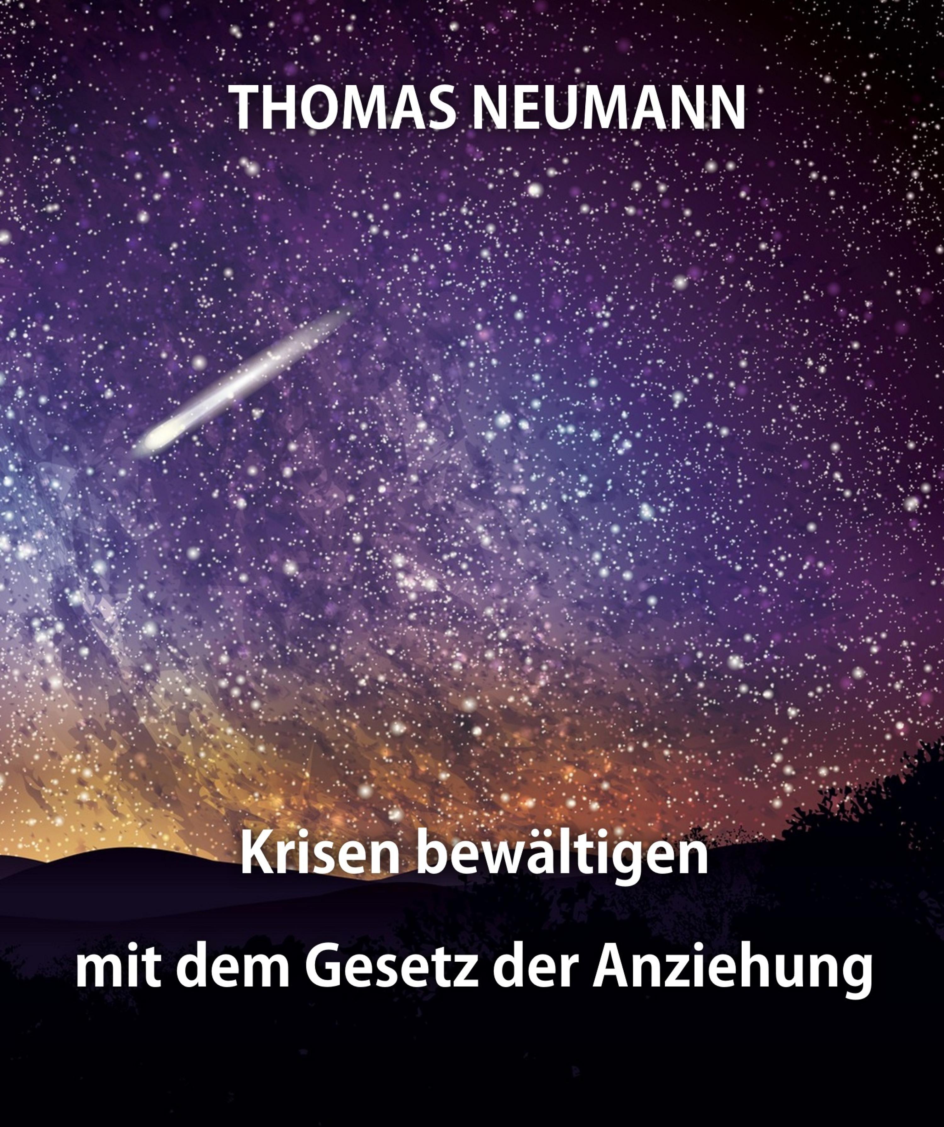 Обложка книги «Krisen lösen mit dem Gesetz der Anziehung»