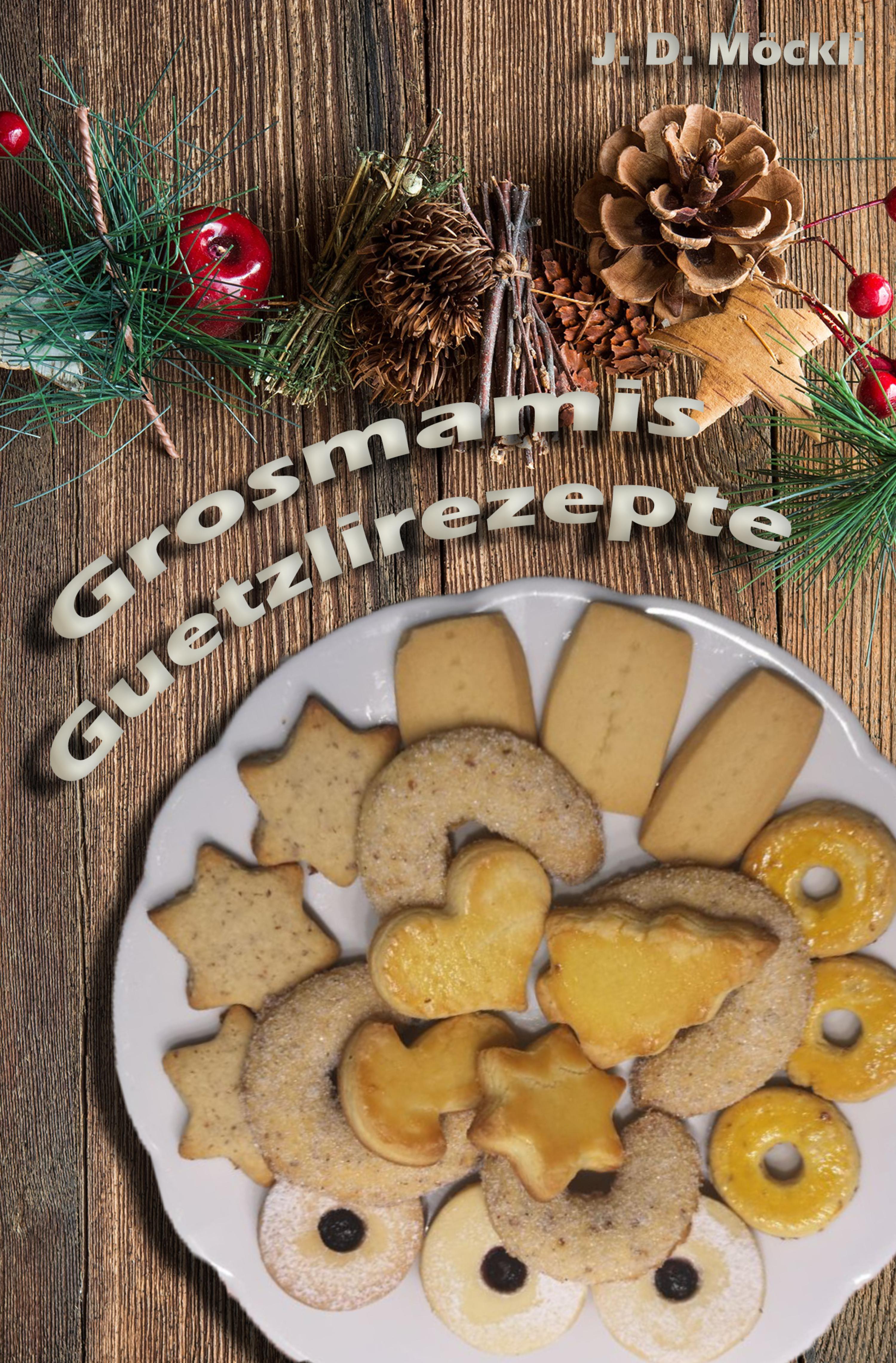 Обложка книги «Grosmamis Guetzlirezepte»