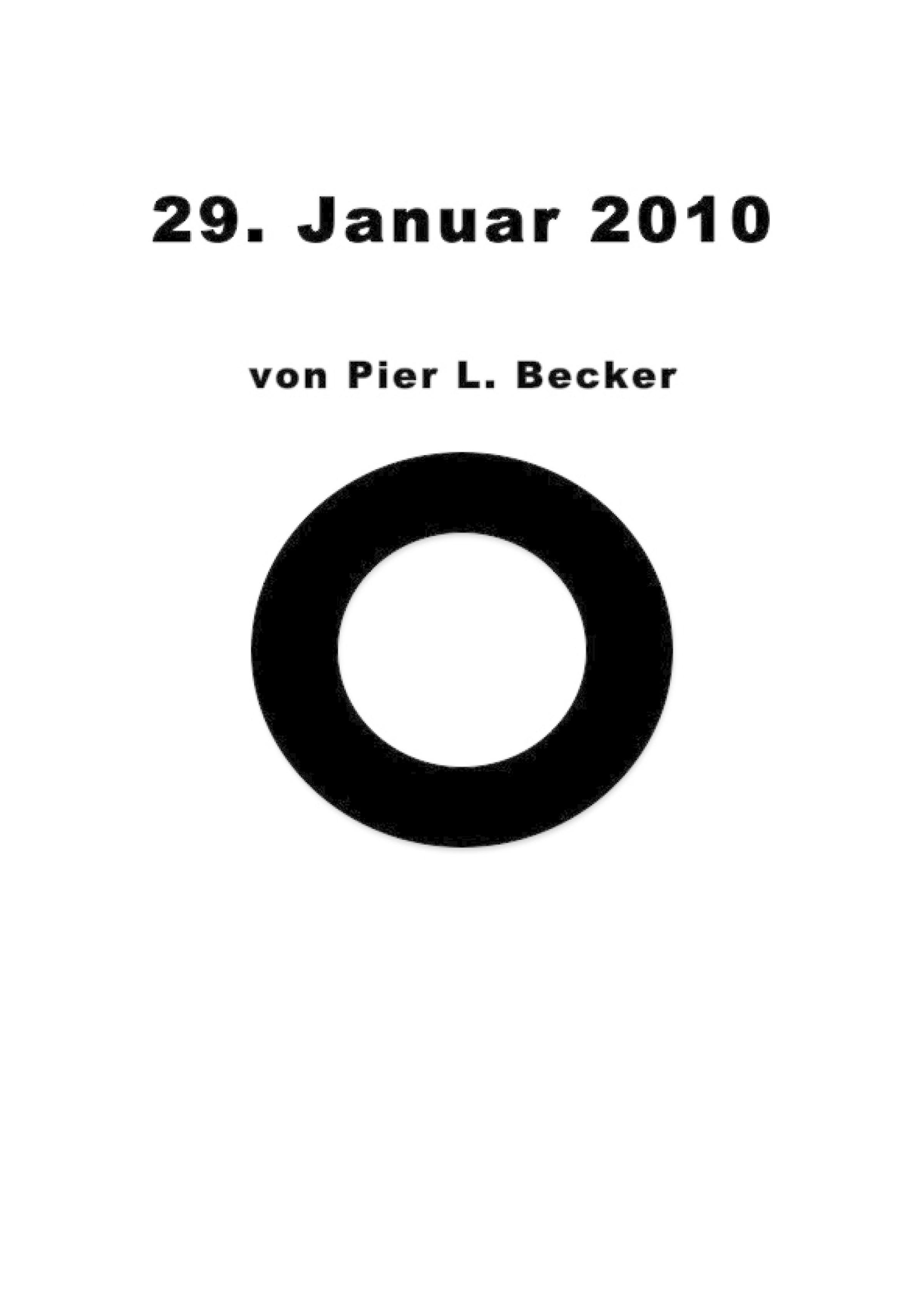 Обложка книги «29. Januar 2010»