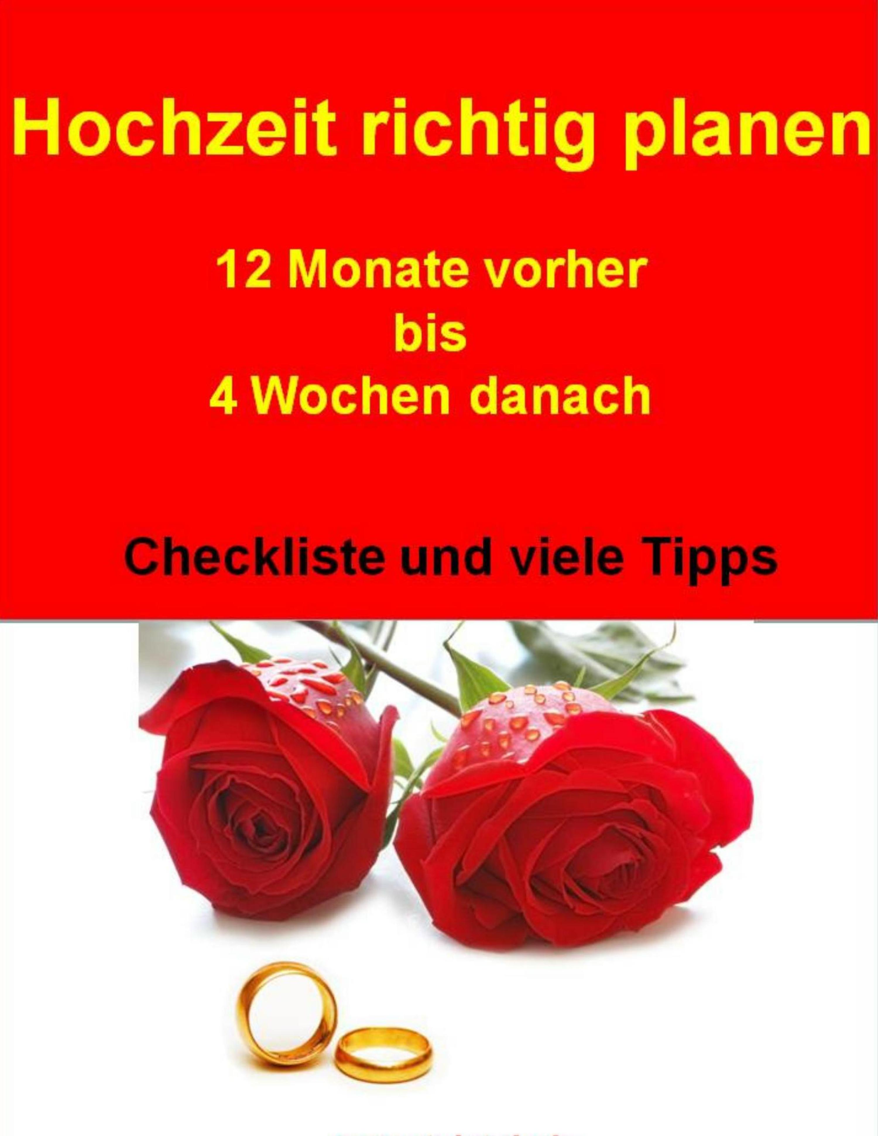 Обложка книги «Hochzeit richtig planen»