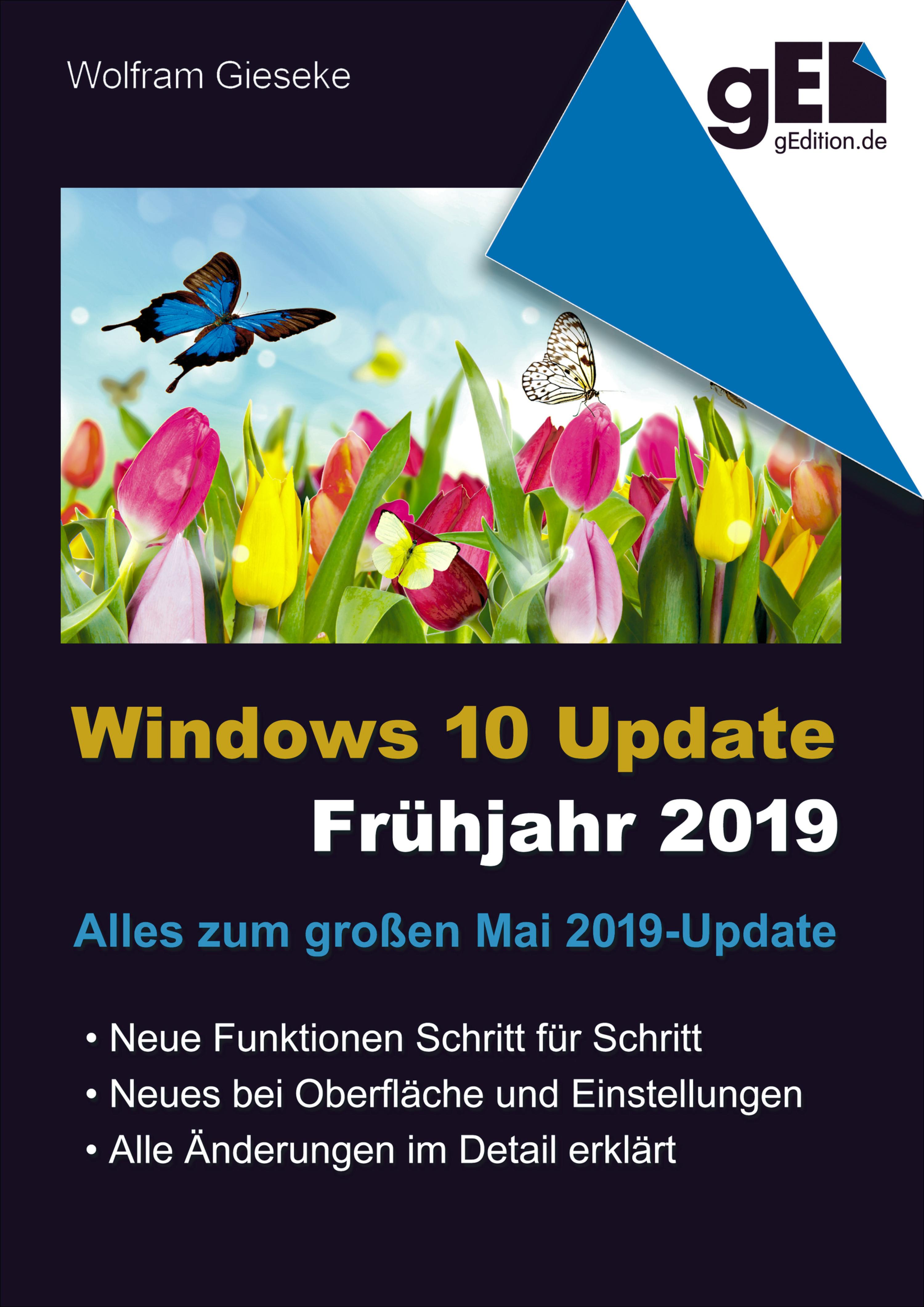 Обложка книги «Windows 10 Update - Frühjahr 2019»
