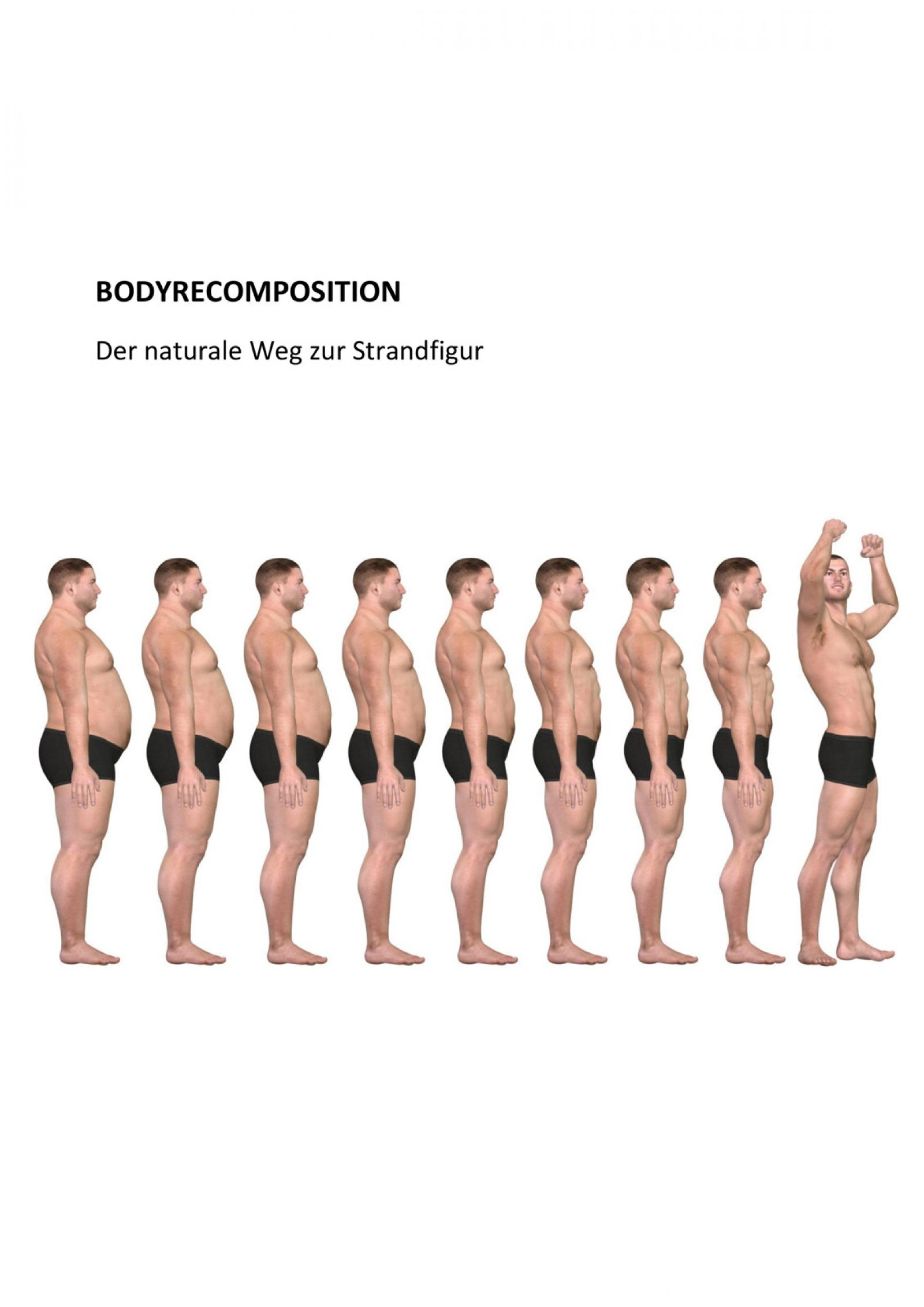 Обложка книги «Bodyrecomposition - Der naturale Weg zur Strandfigur»