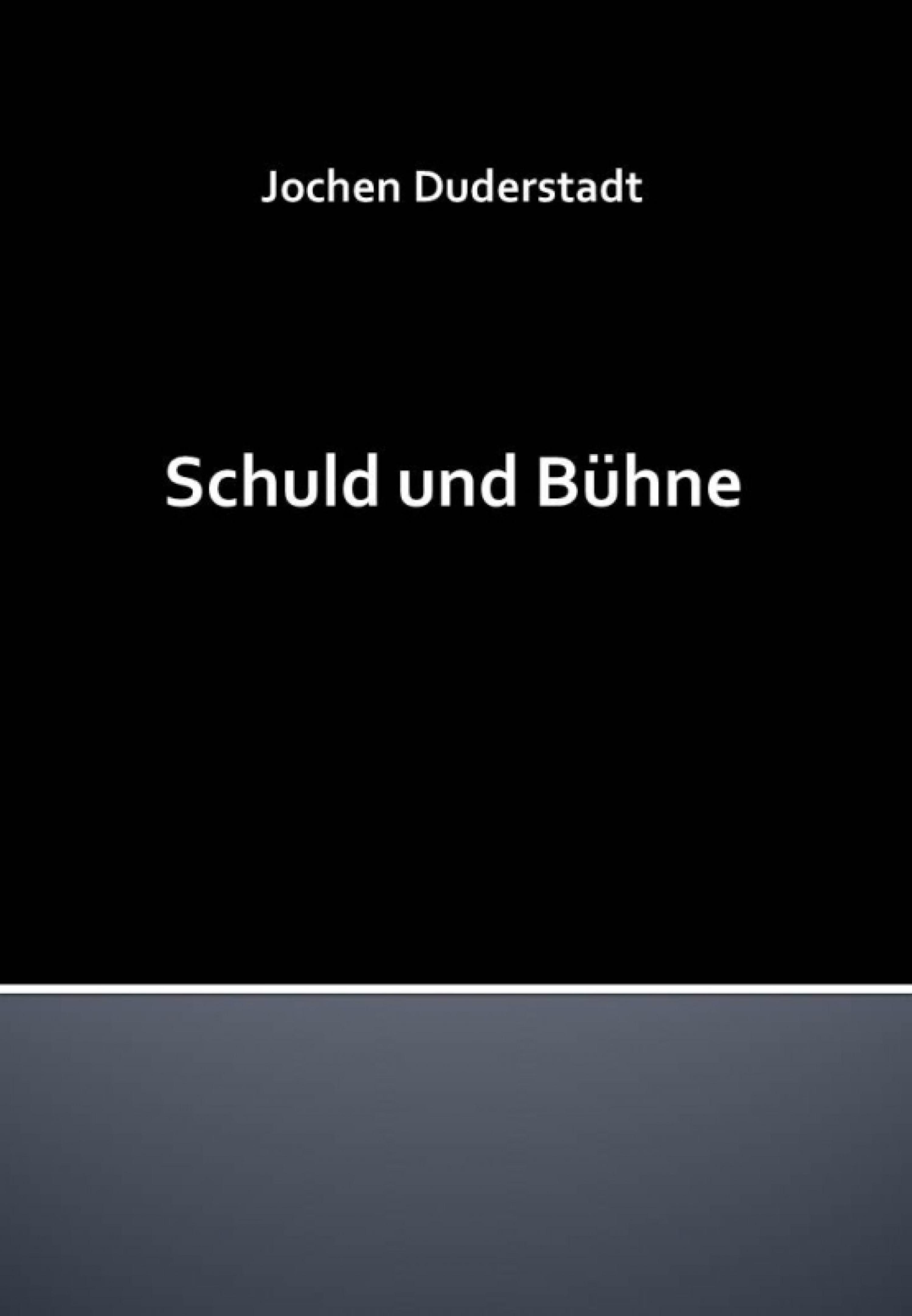 Обложка книги «Schuld und Bühne»