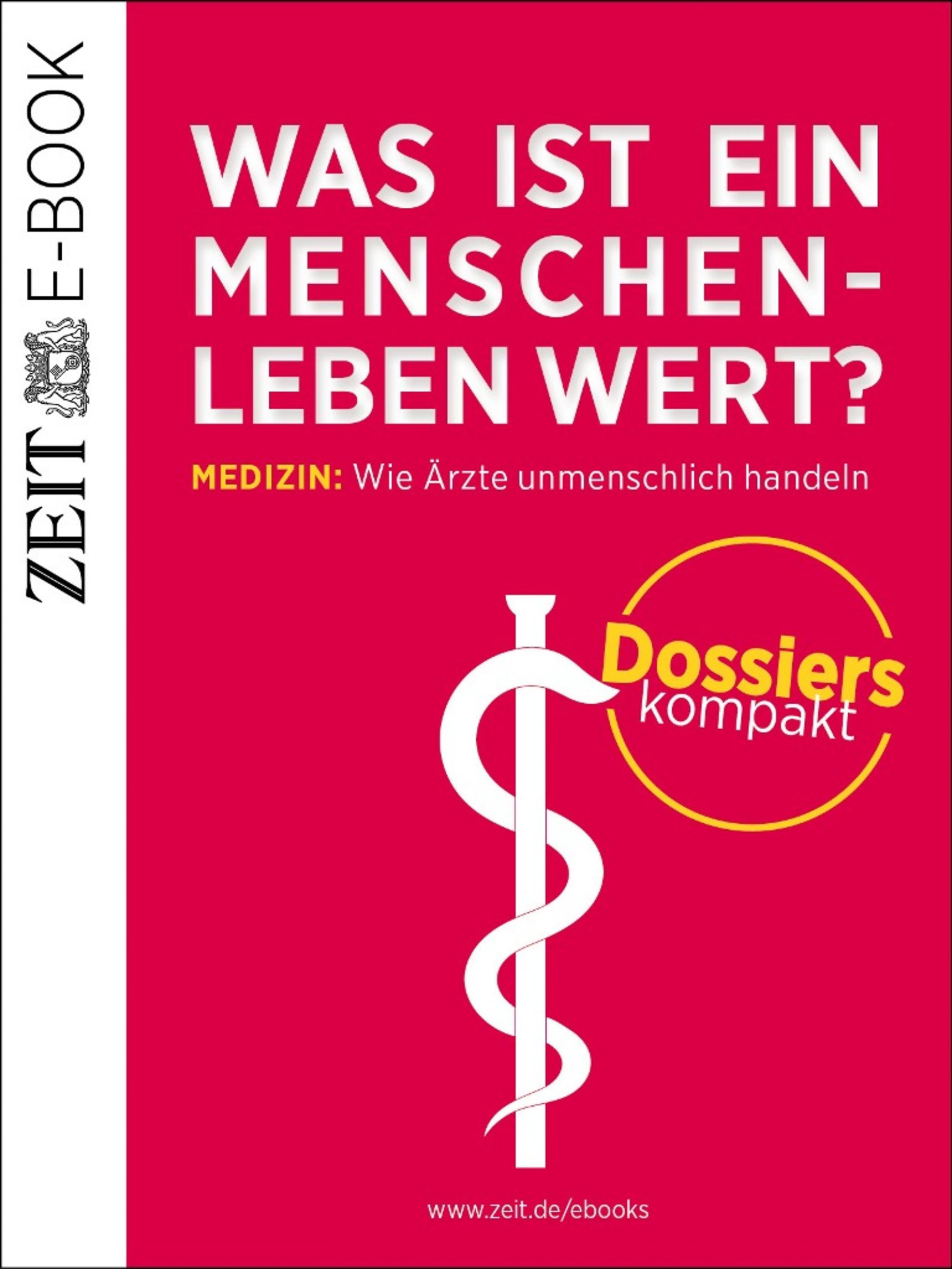 Обложка книги «Was ist ein Menschenleben wert?»