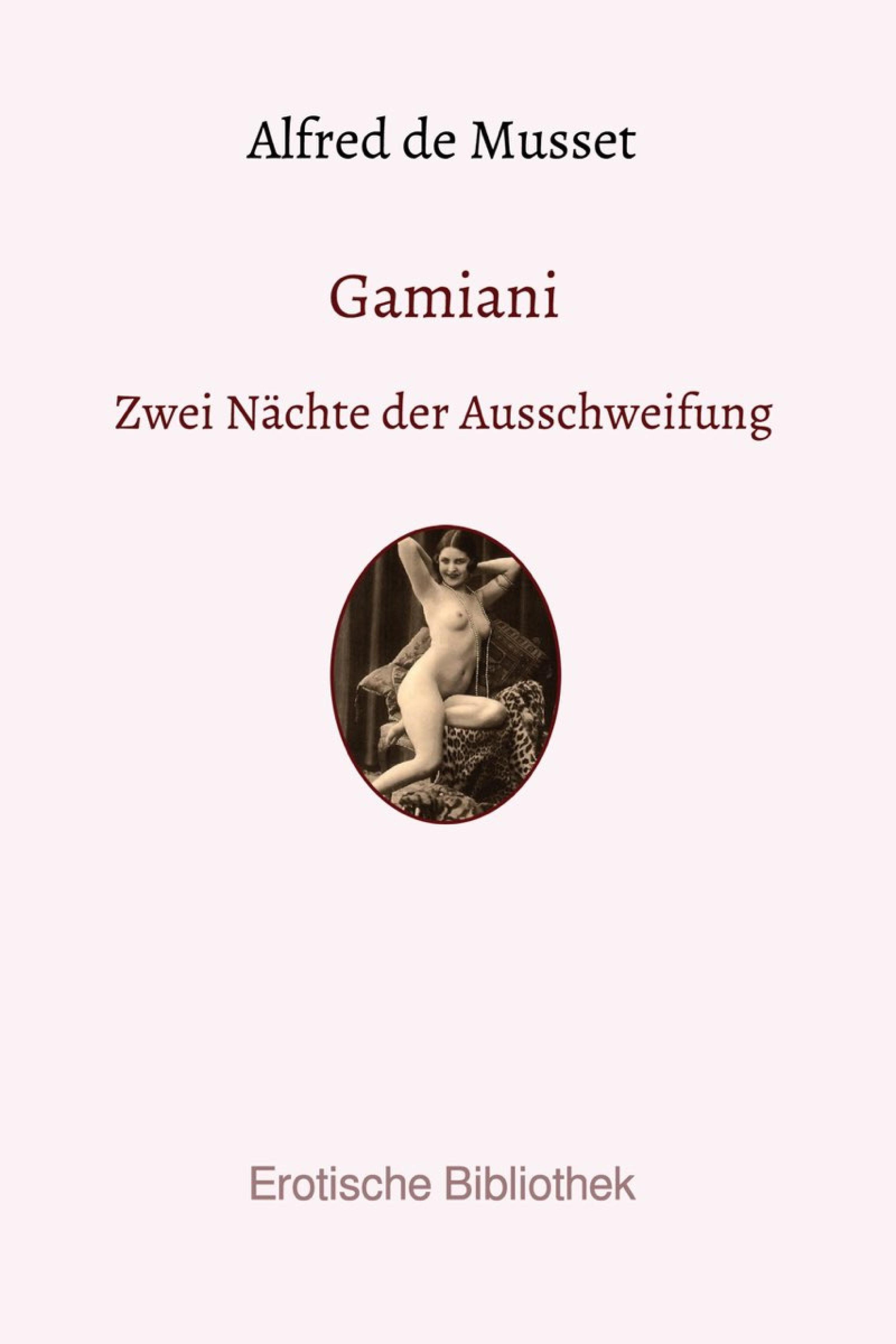 Обложка книги «Gamiani»