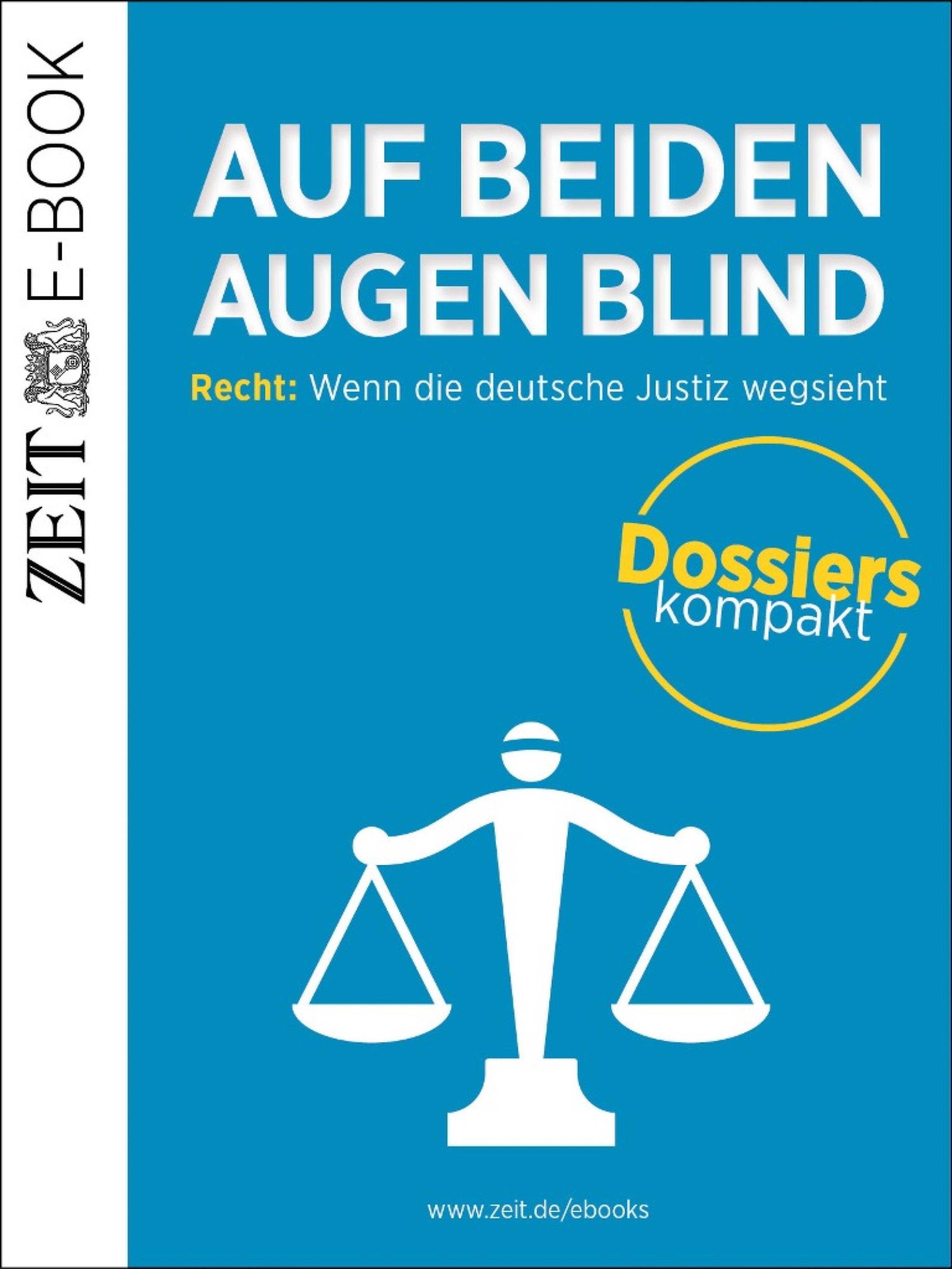 Обложка книги «Auf beiden Augen blind»