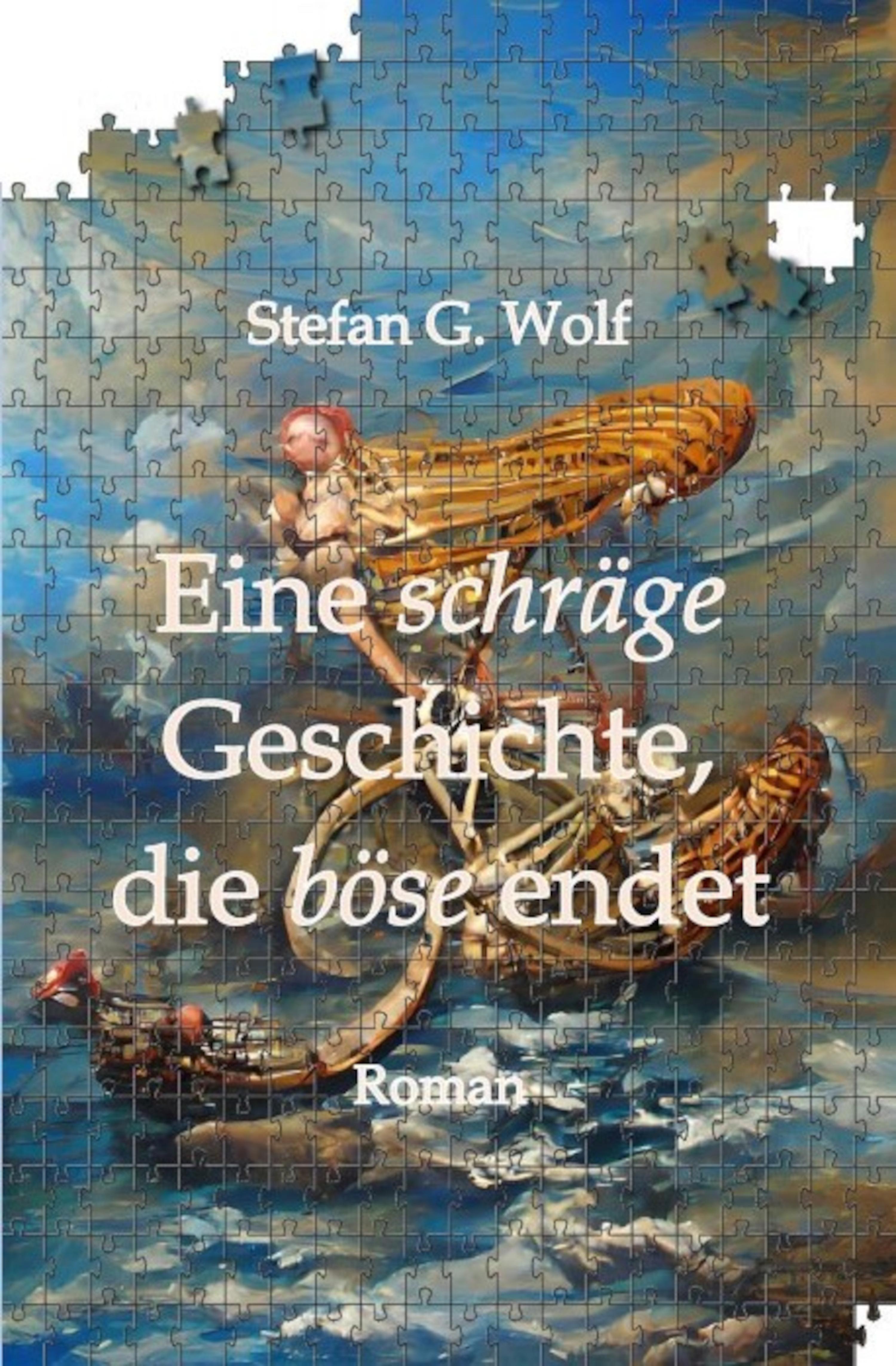 Обложка книги «Eine schräge Geschichte, die böse endet»