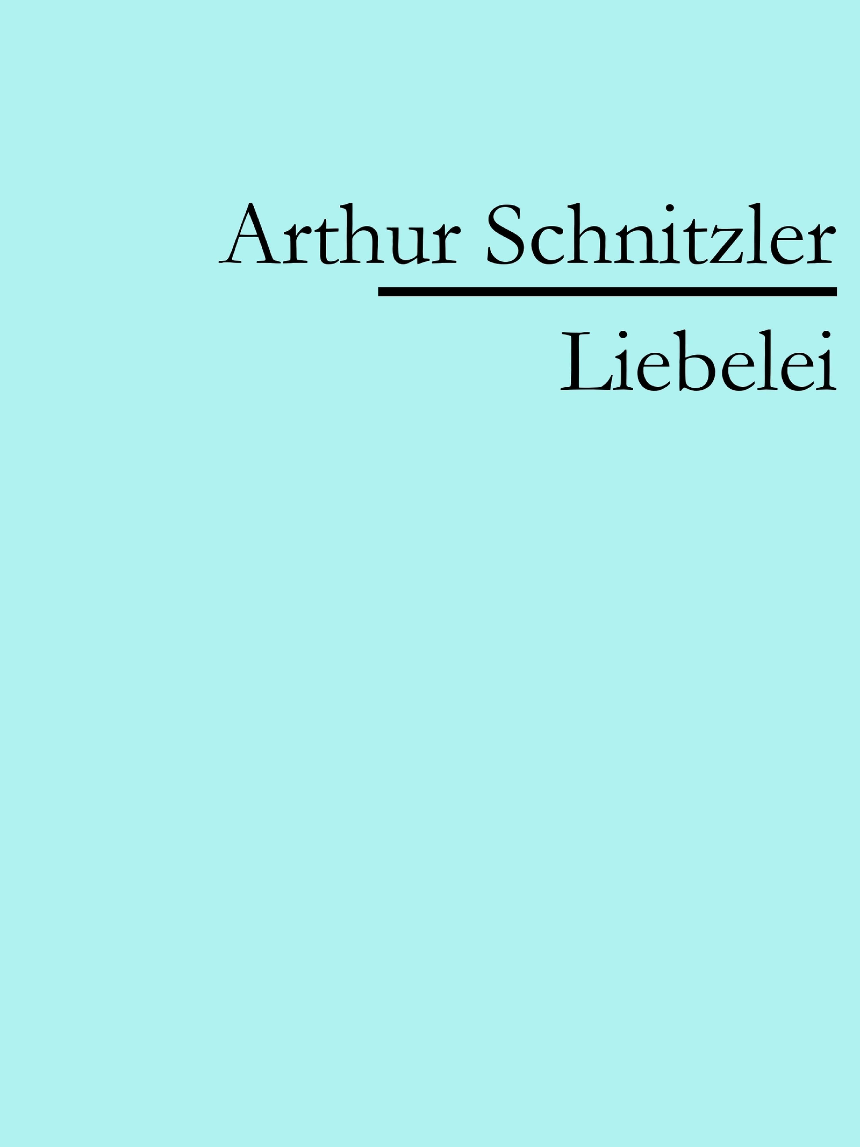 Обложка книги «Liebelei»