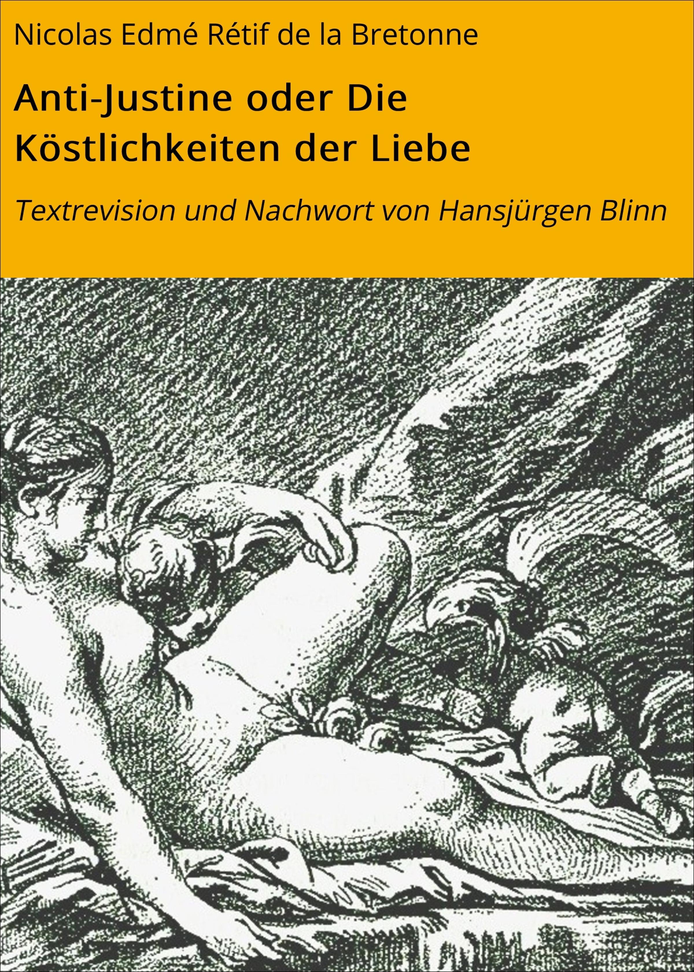 Обложка книги «Anti-Justine oder Die Köstlichkeiten der Liebe»
