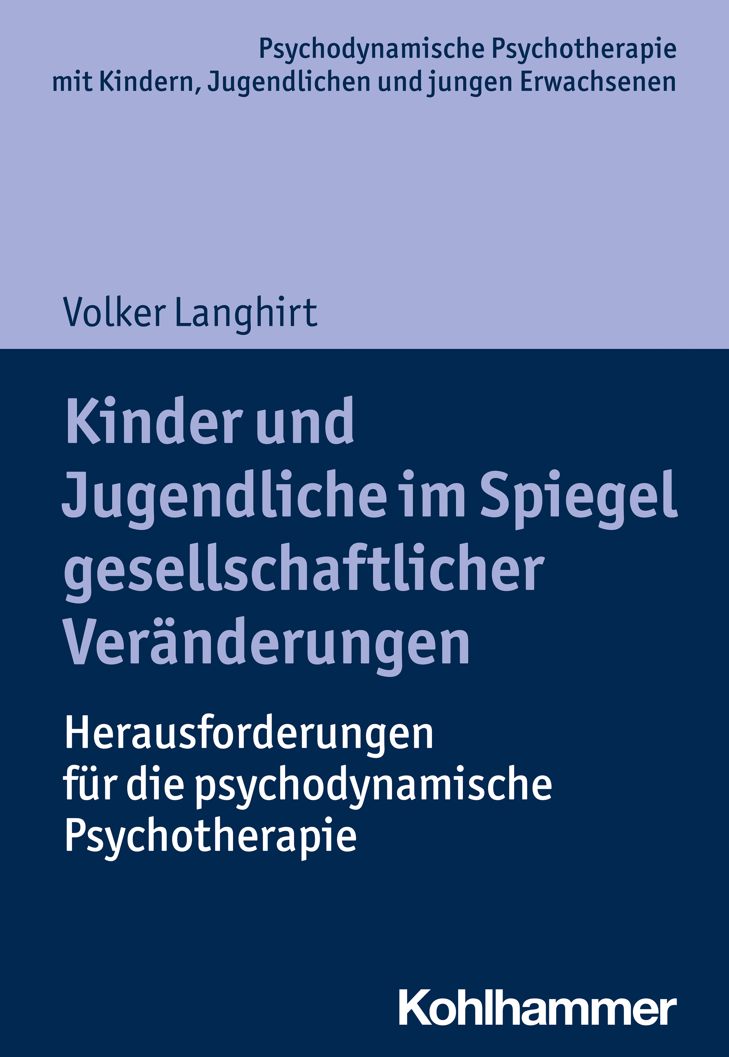 Обложка книги «Kinder und Jugendliche im Spiegel gesellschaftlicher Veränderungen»