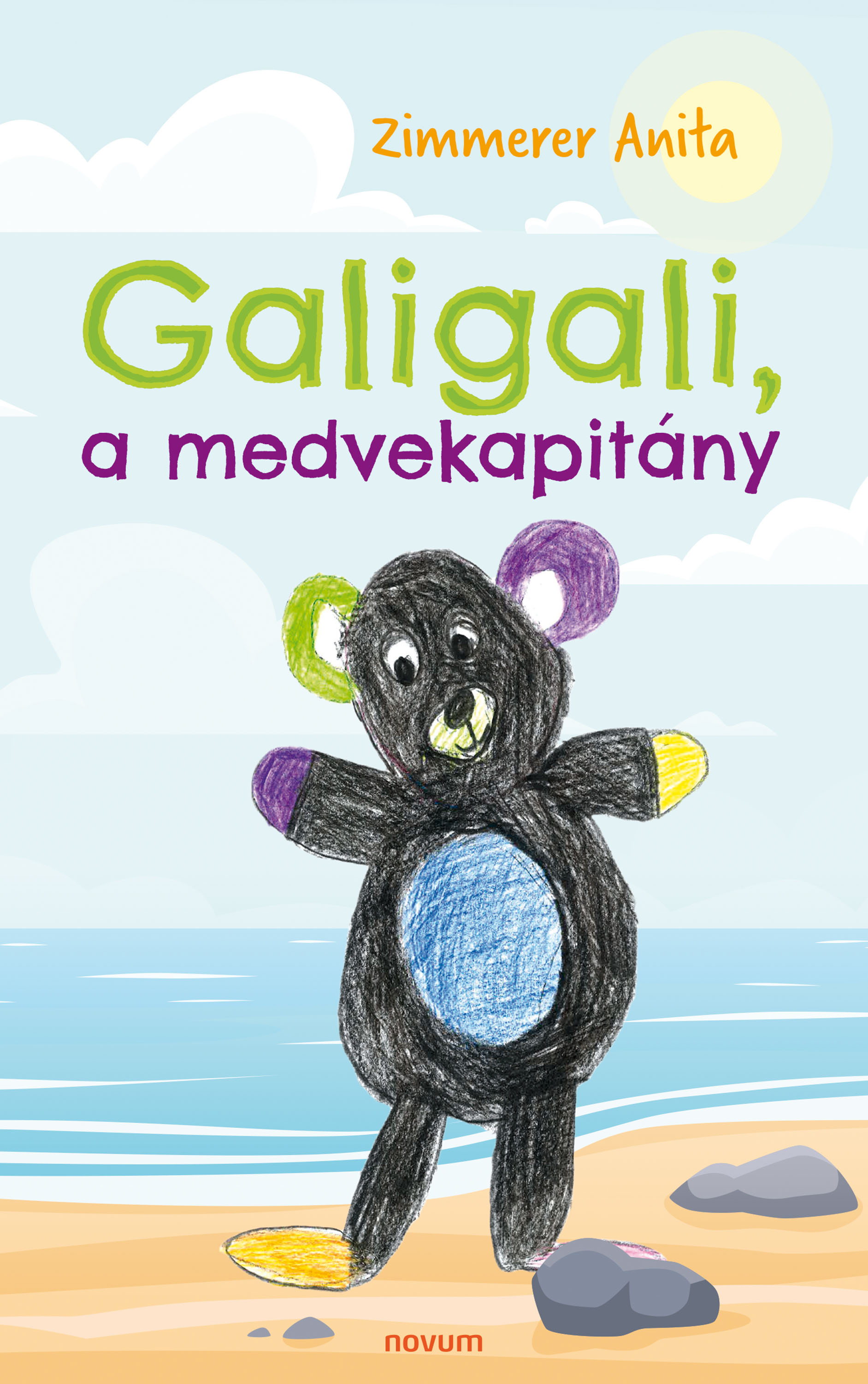 Обложка книги «Galigali, a medvekapitány»