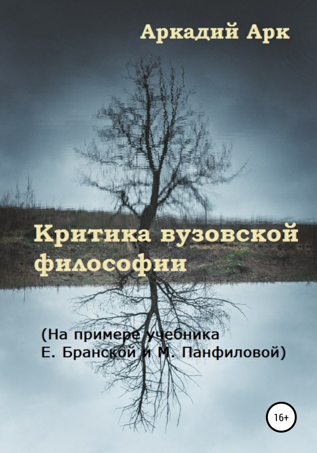 Обложка книги «Критика вузовской философии. На примере учебника Е. Бранской и М. Панфиловой»