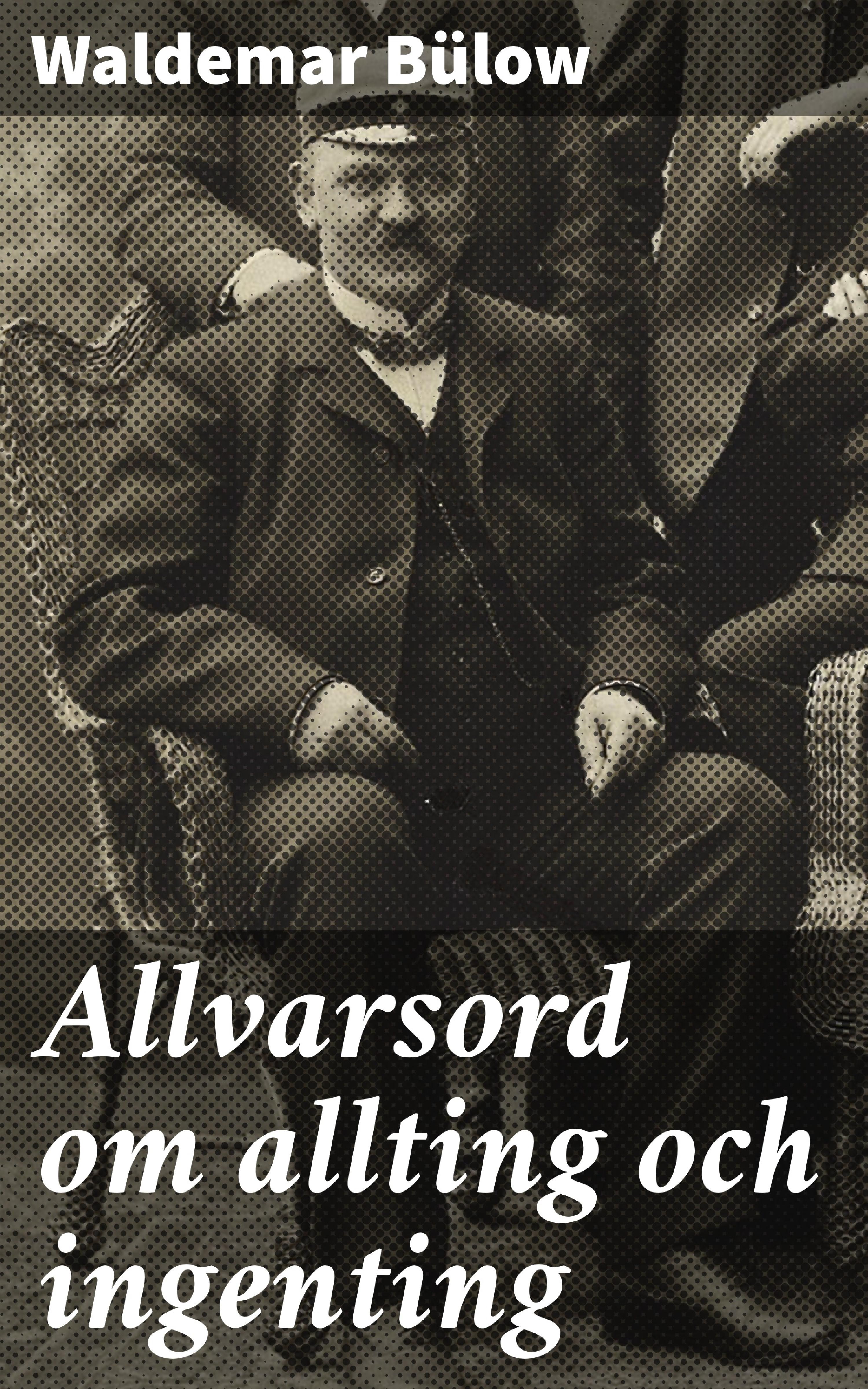 Обложка книги «Allvarsord om allting och ingenting»
