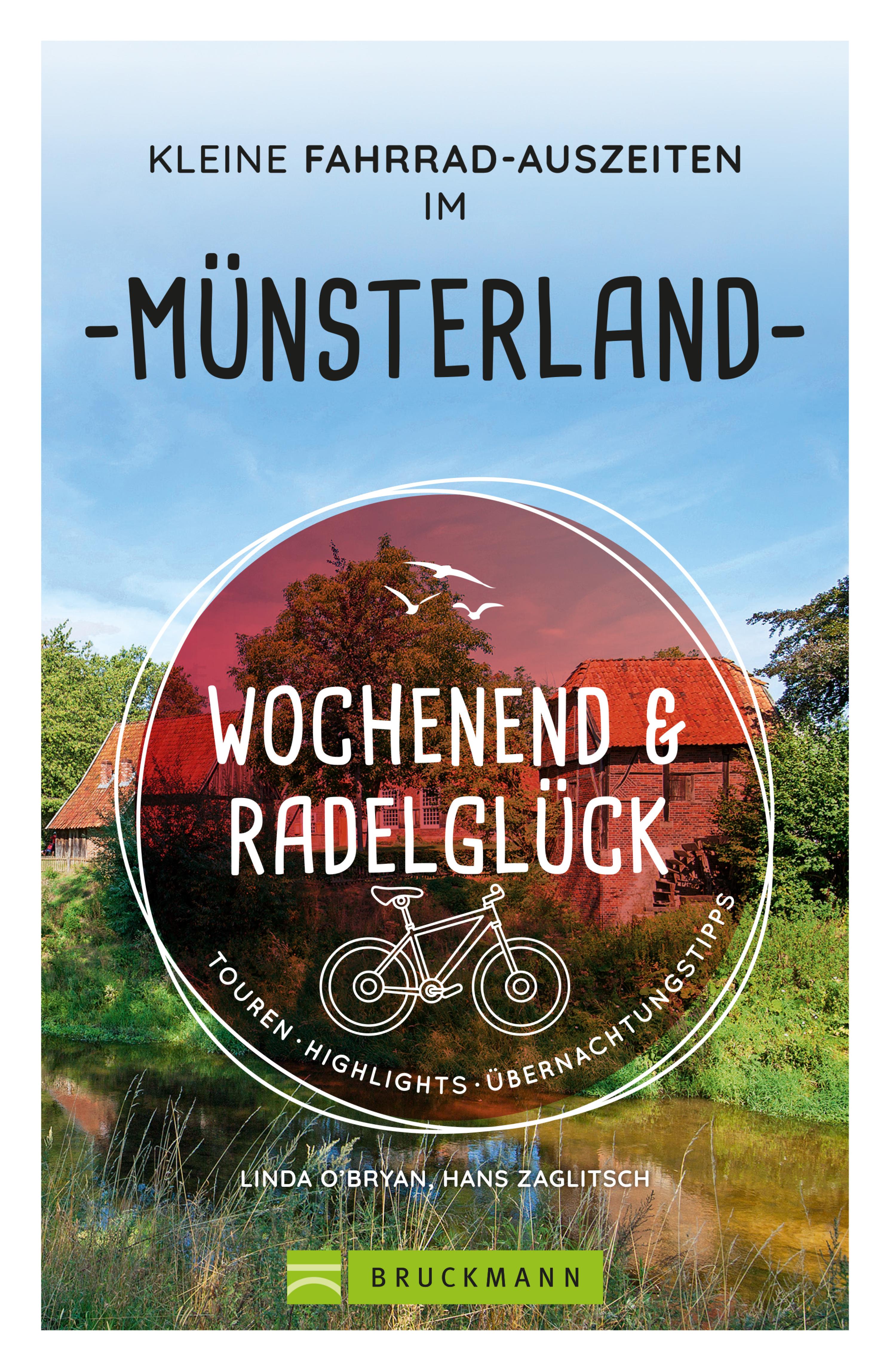 Обложка книги «Wochenend und Radelglück – Kleine Fahrrad-Auszeiten im Münsterland»