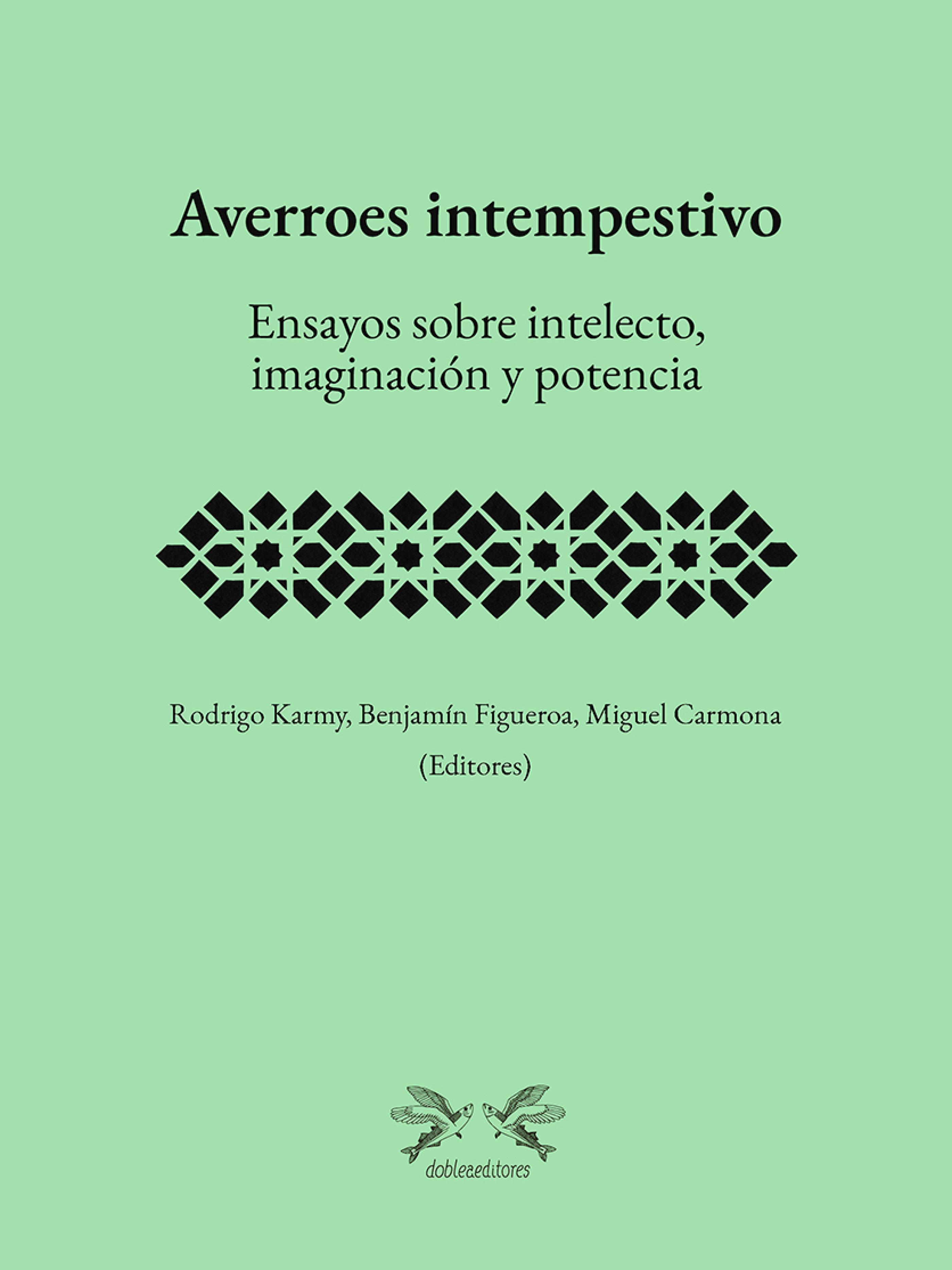 Обложка книги «Averroes intempestivo»