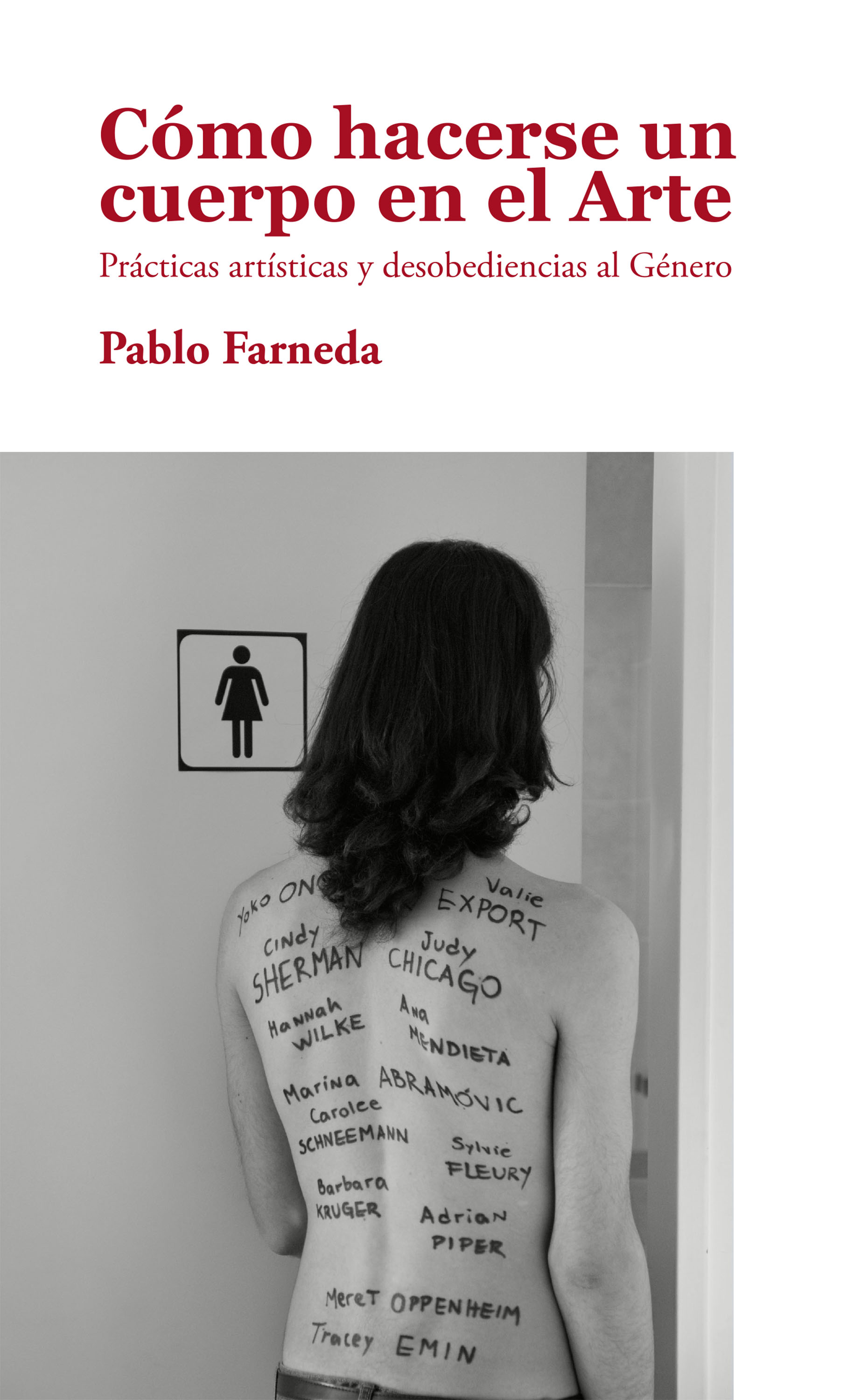 Обложка книги «Cómo hacerse un cuerpo en el arte»