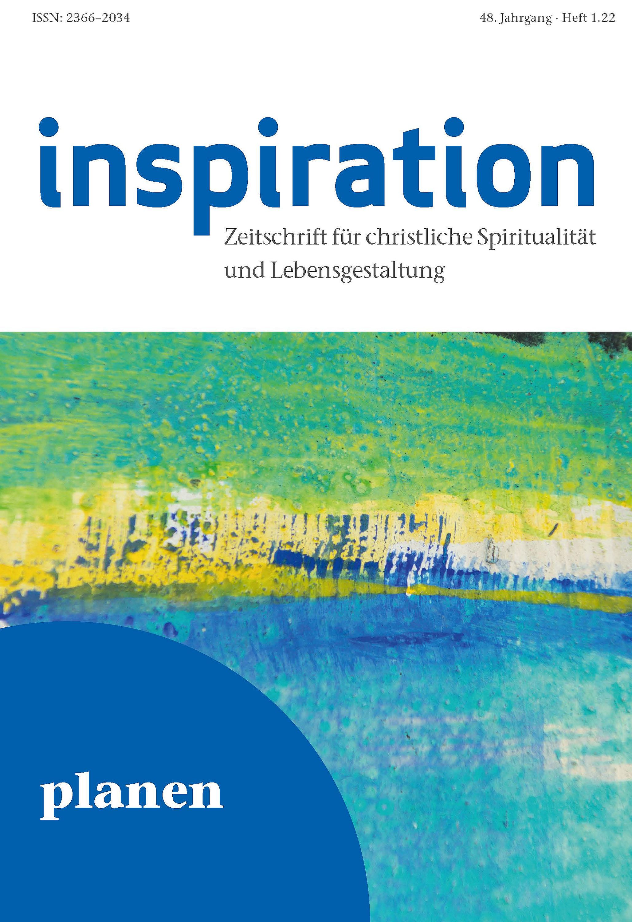 Обложка книги «Inspiration 1/2022»
