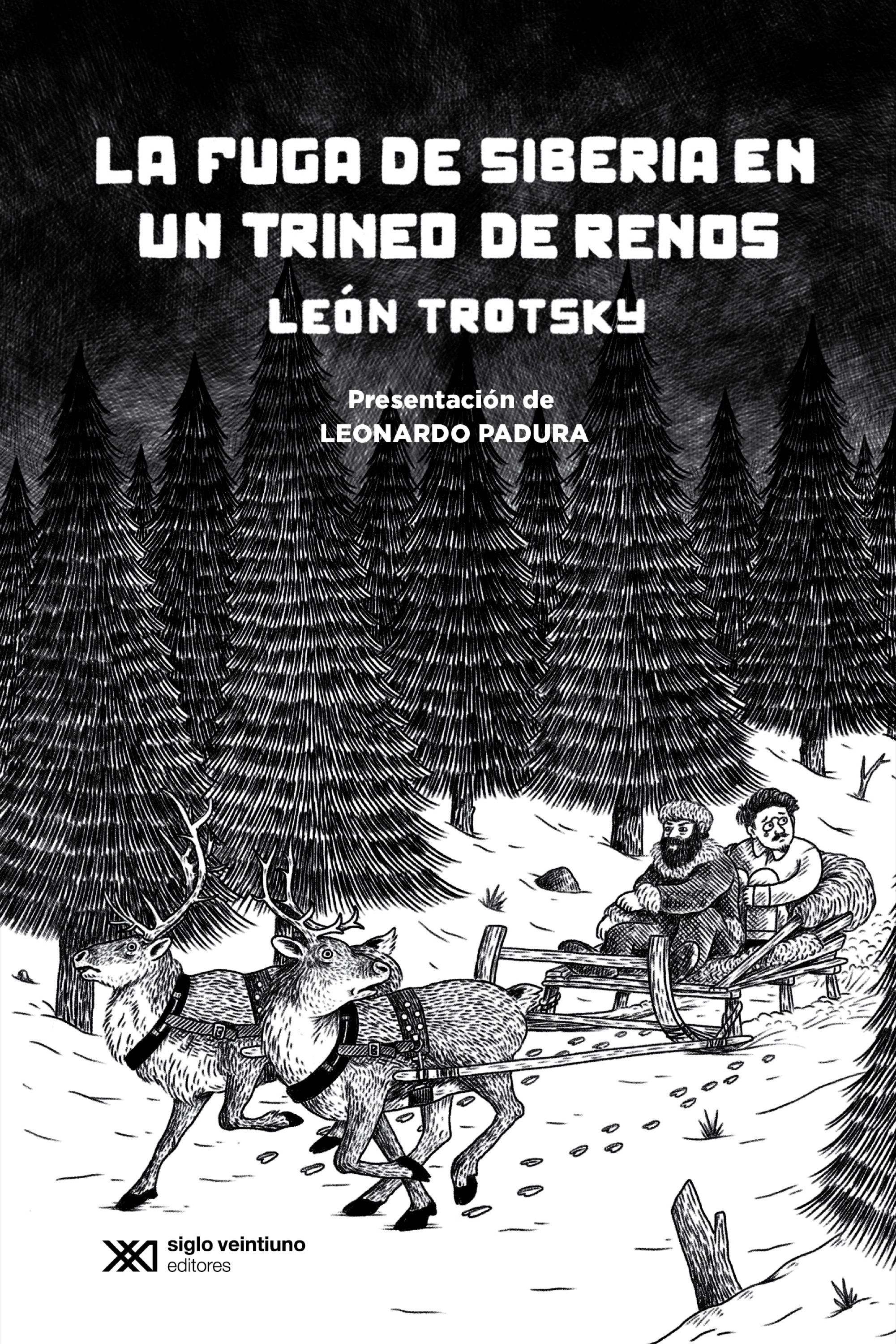 Обложка книги «La fuga de Siberia en un trineo de renos»