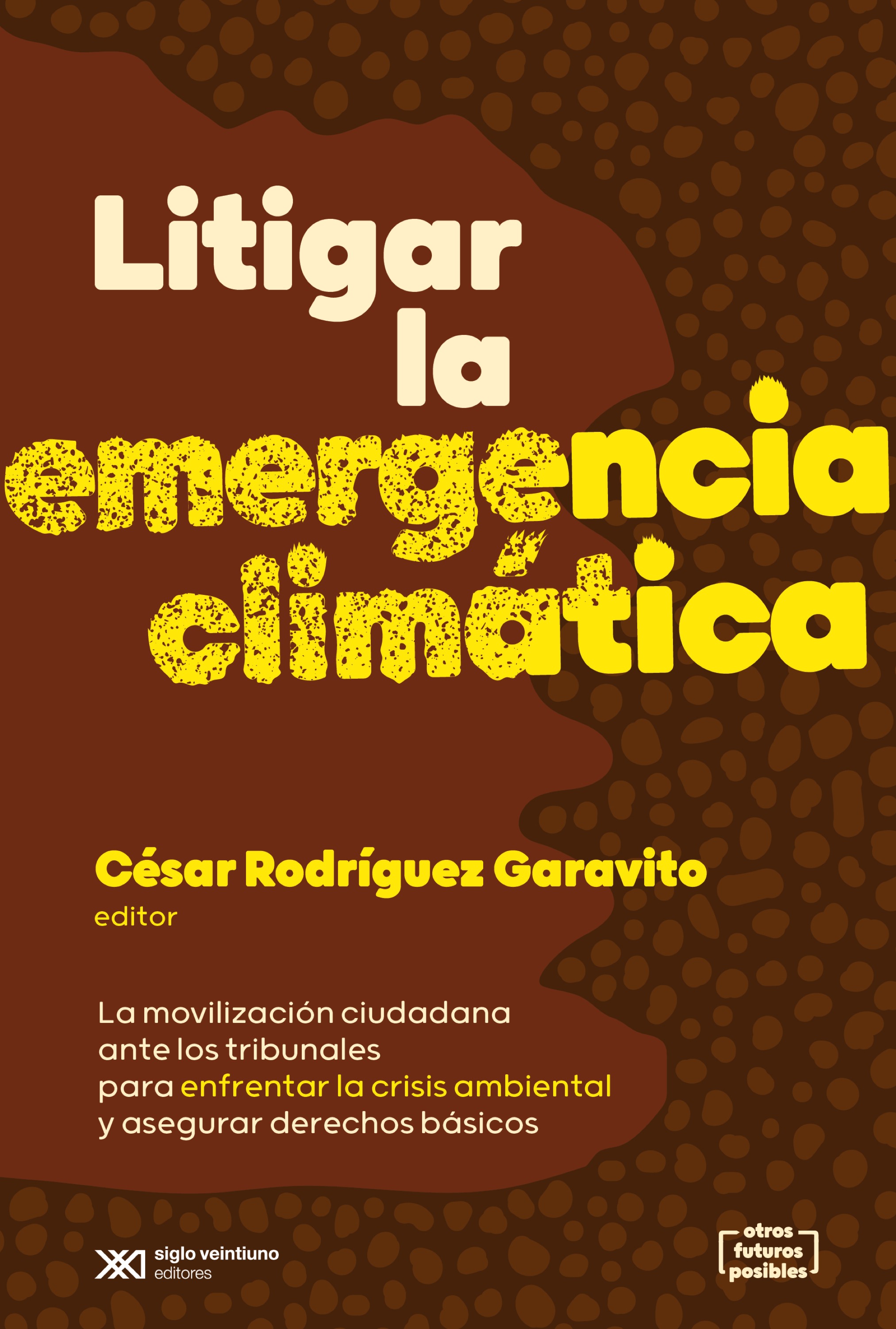 Обложка книги «Litigar la emergencia climática»