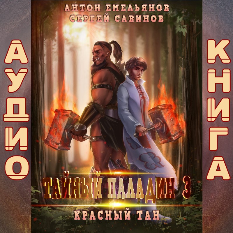 Обложка книги «Тайный паладин 3. Красный тан»