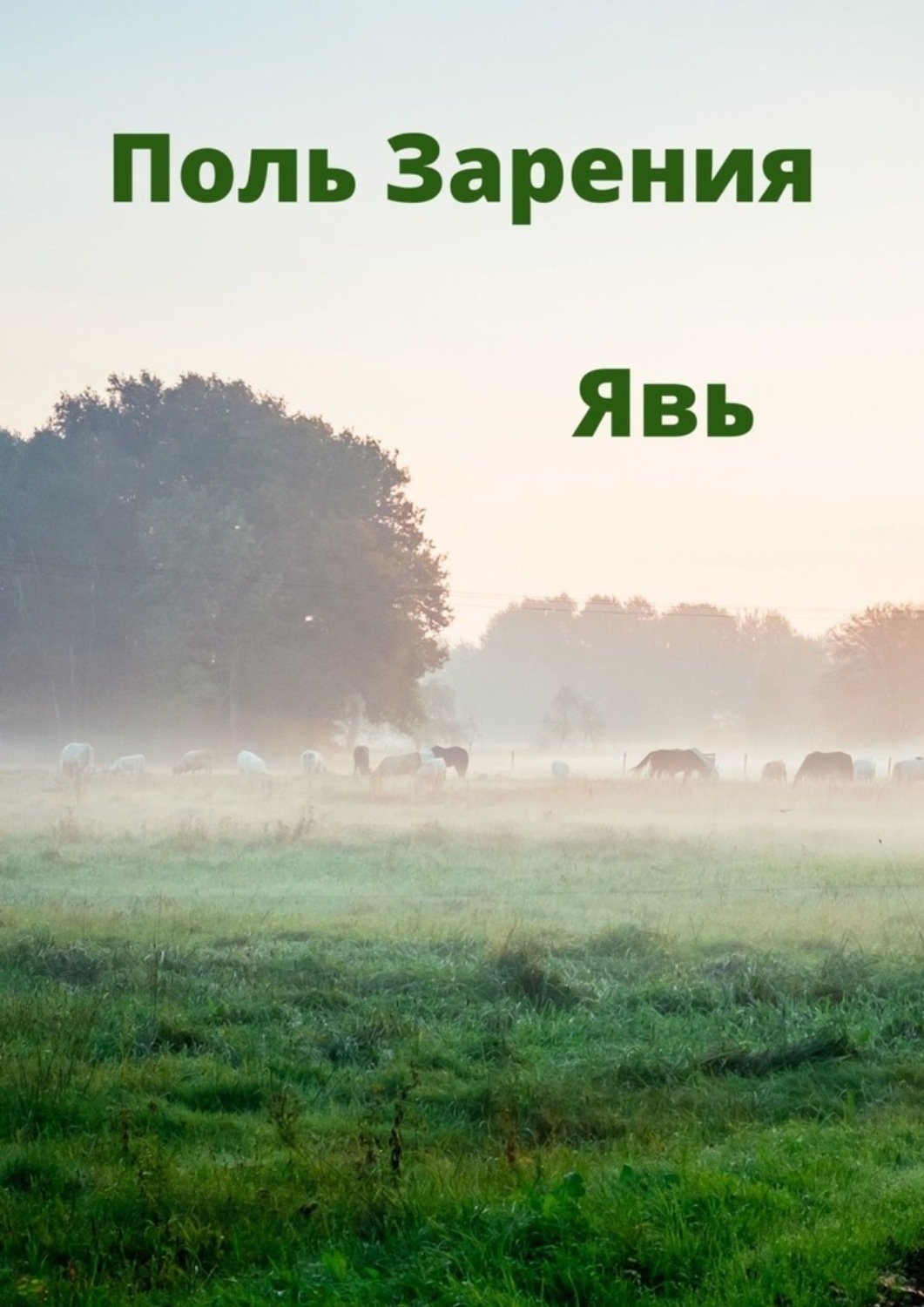 Обложка книги «Явь»