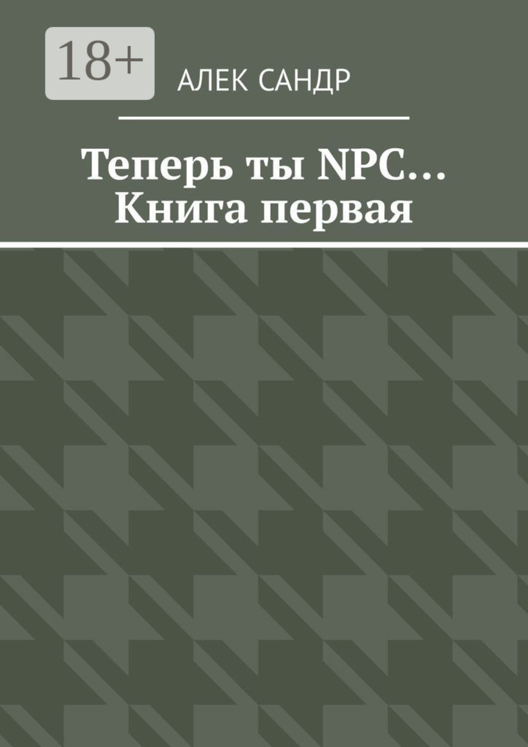 Обложка книги «Теперь ты NPC… Книга первая»