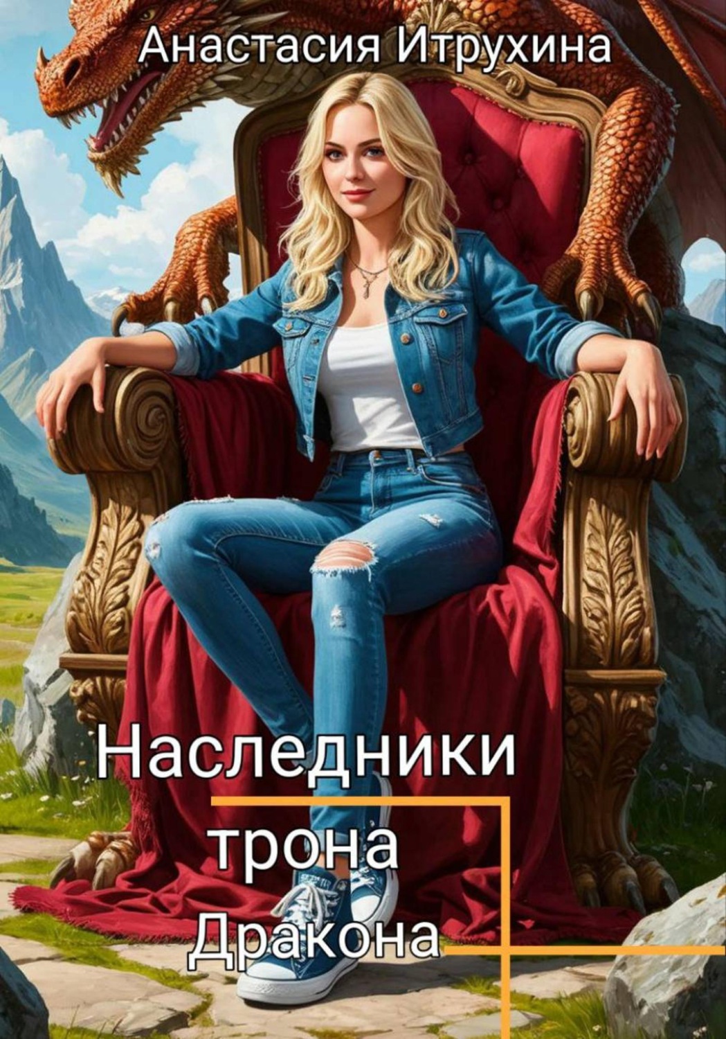 Обложка книги «Наследники трона дракона»