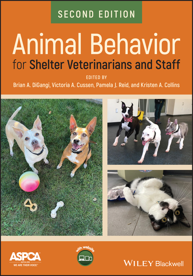 Обложка книги «Animal Behavior for Shelter Veterinarians and Staff»