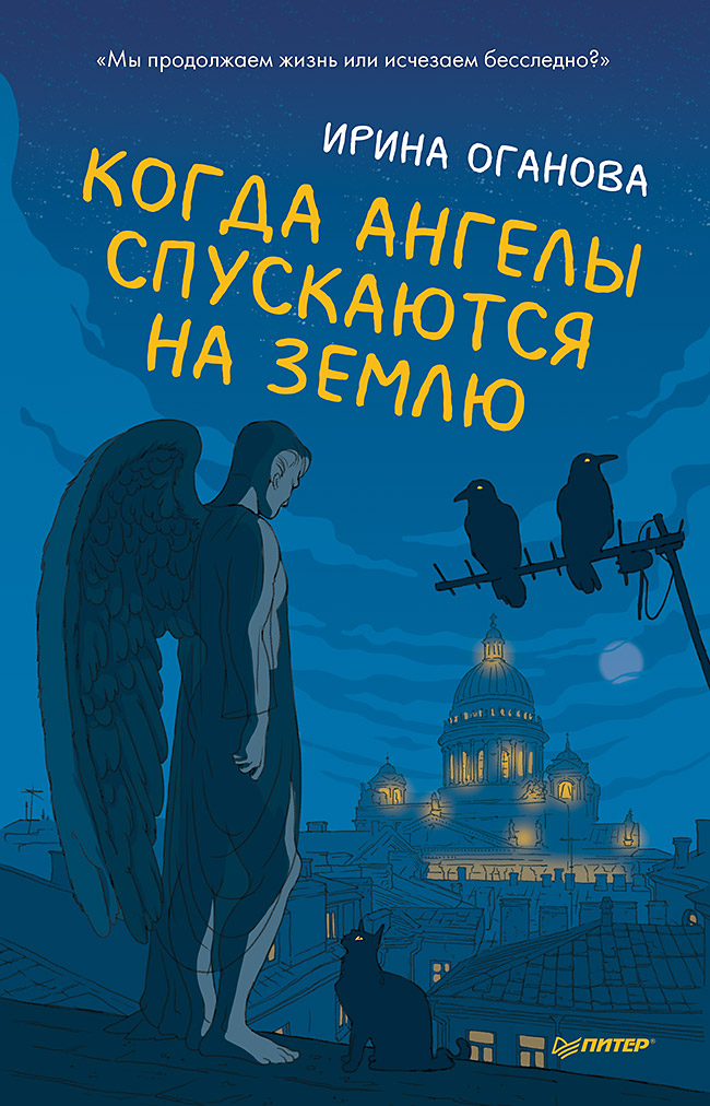 Обложка книги «Когда ангелы спускаются на землю»