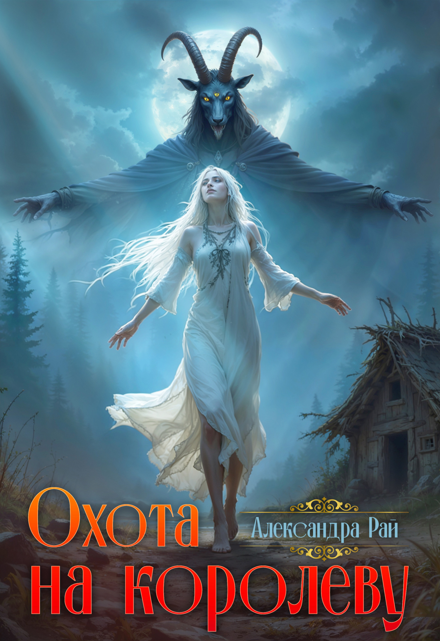 Обложка книги «Охота на королеву»