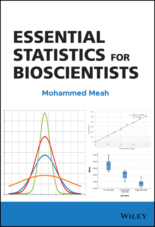 Обложка книги «Essential Statistics for Bioscientists»