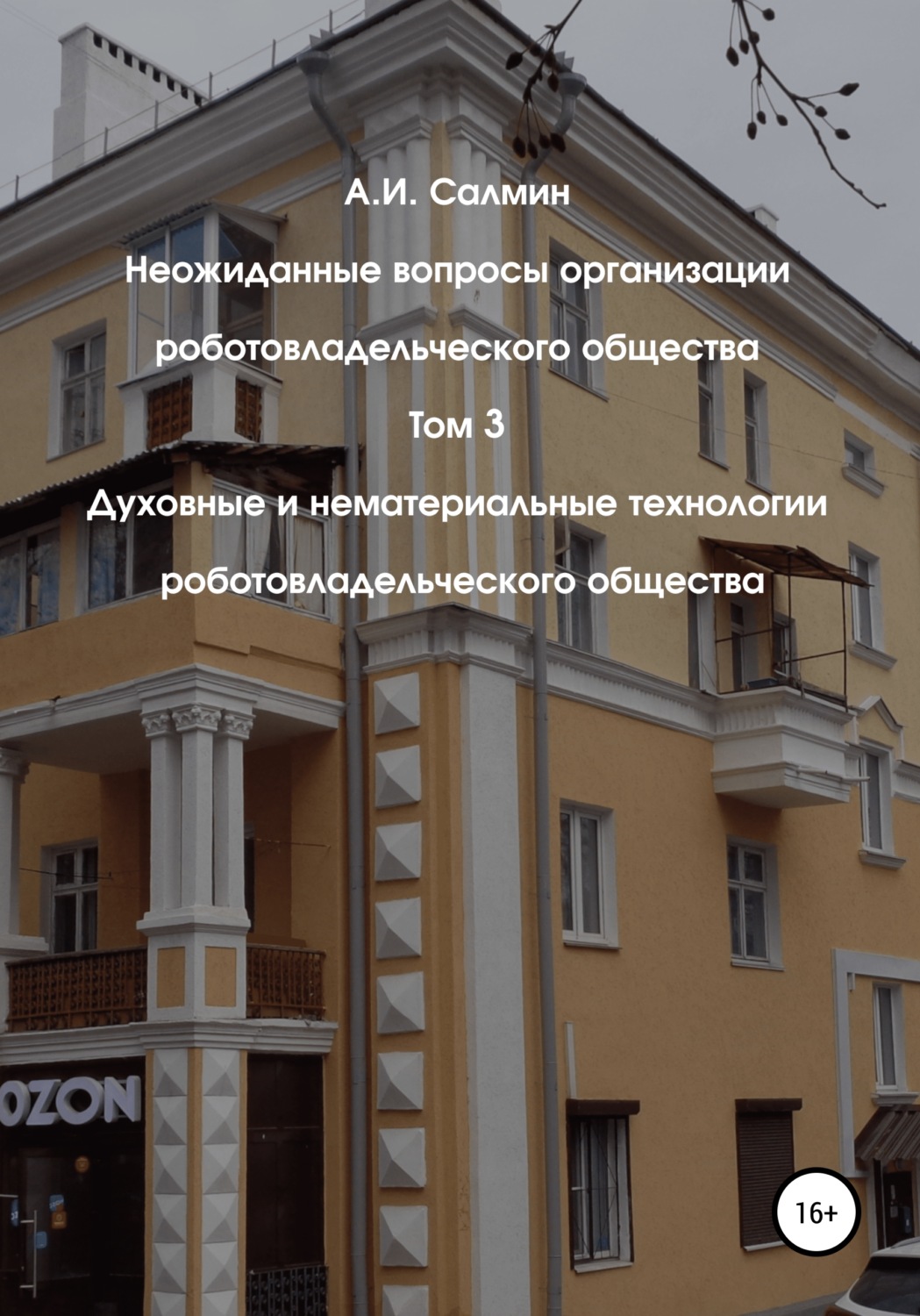 Обложка книги «Неожиданные вопросы организации роботовладельческого общества. Том 3. Духовные и нематериальные технологии роботовладельческого общества»