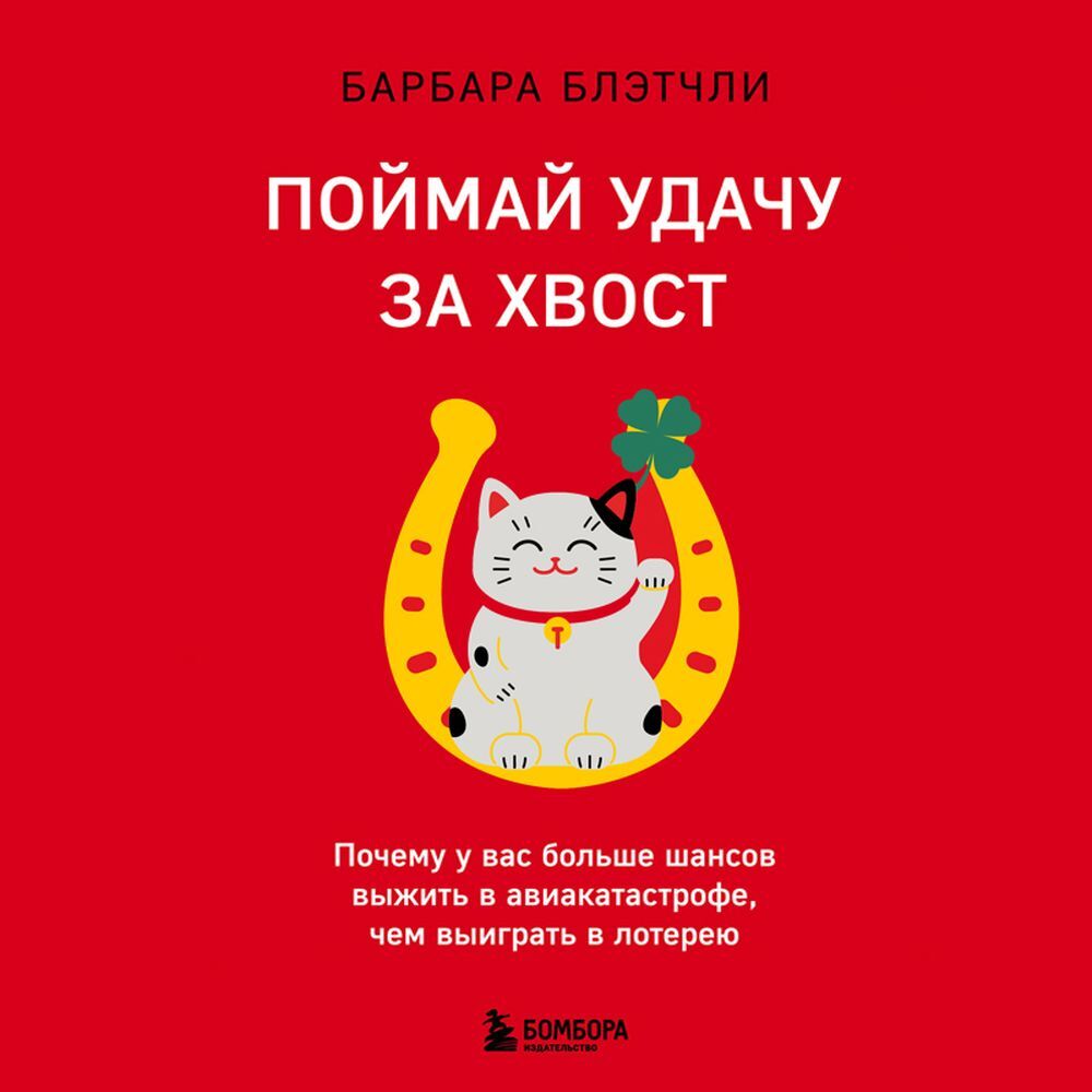 Обложка книги «Поймай удачу за хвост. Почему у вас больше шансов выжить в авиакатастрофе, чем выиграть в лотерею»