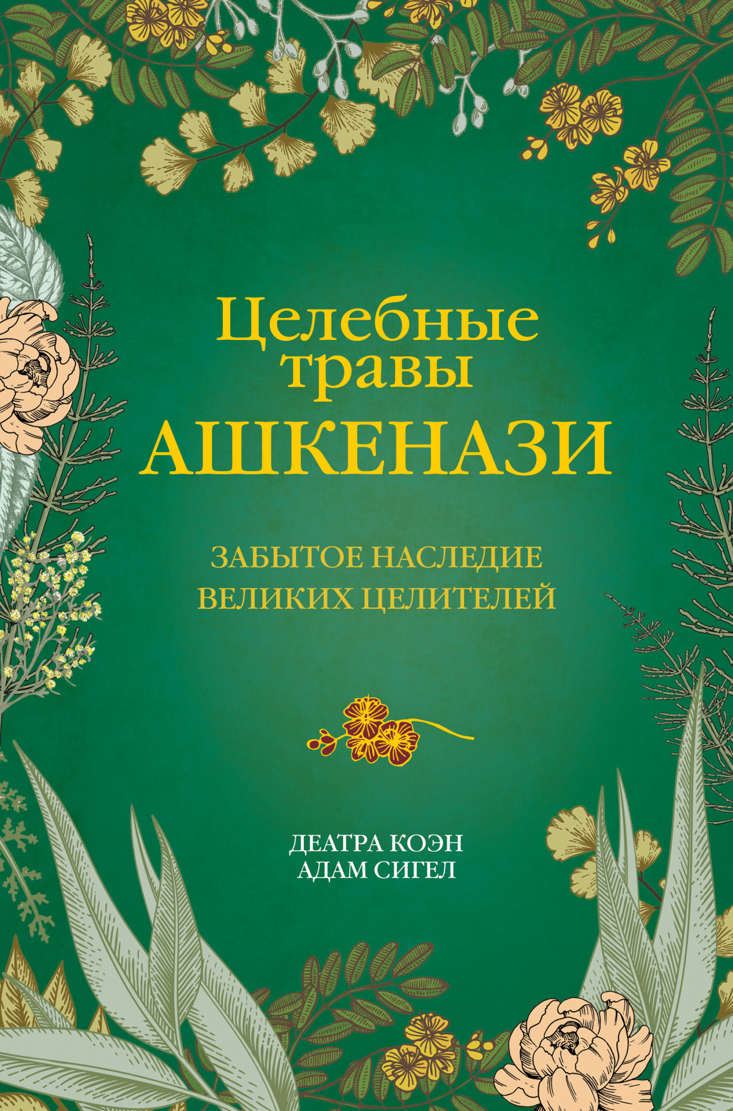 Обложка книги «Целебные травы ашкенази. Забытое наследие великих целителей»
