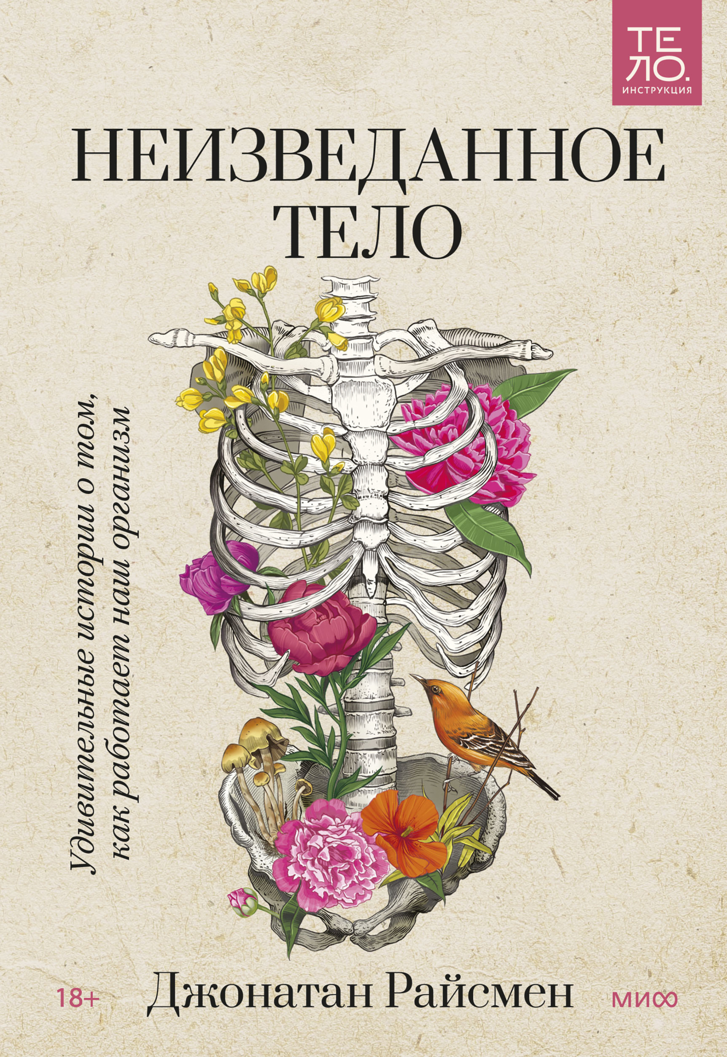 Обложка книги «Неизведанное тело. Удивительные истории о том, как работает наш организм»