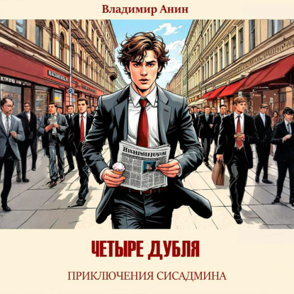 Обложка книги «Четыре дубля. Приключения сисадмина»